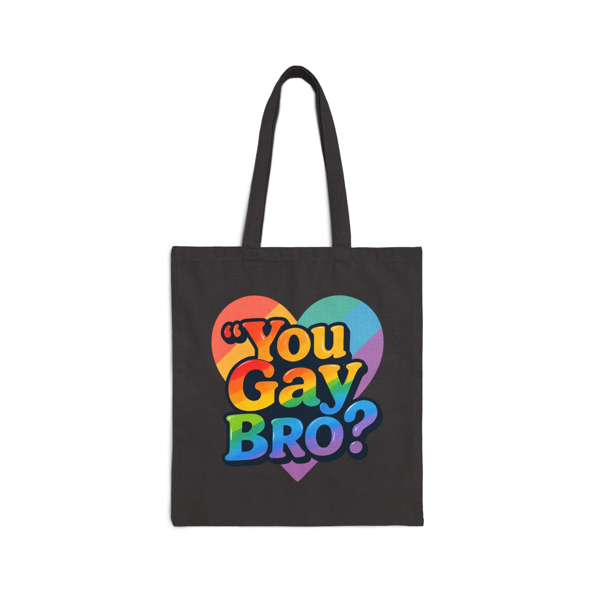 Pride and Fitness Tote Bags - You Gay Bro?