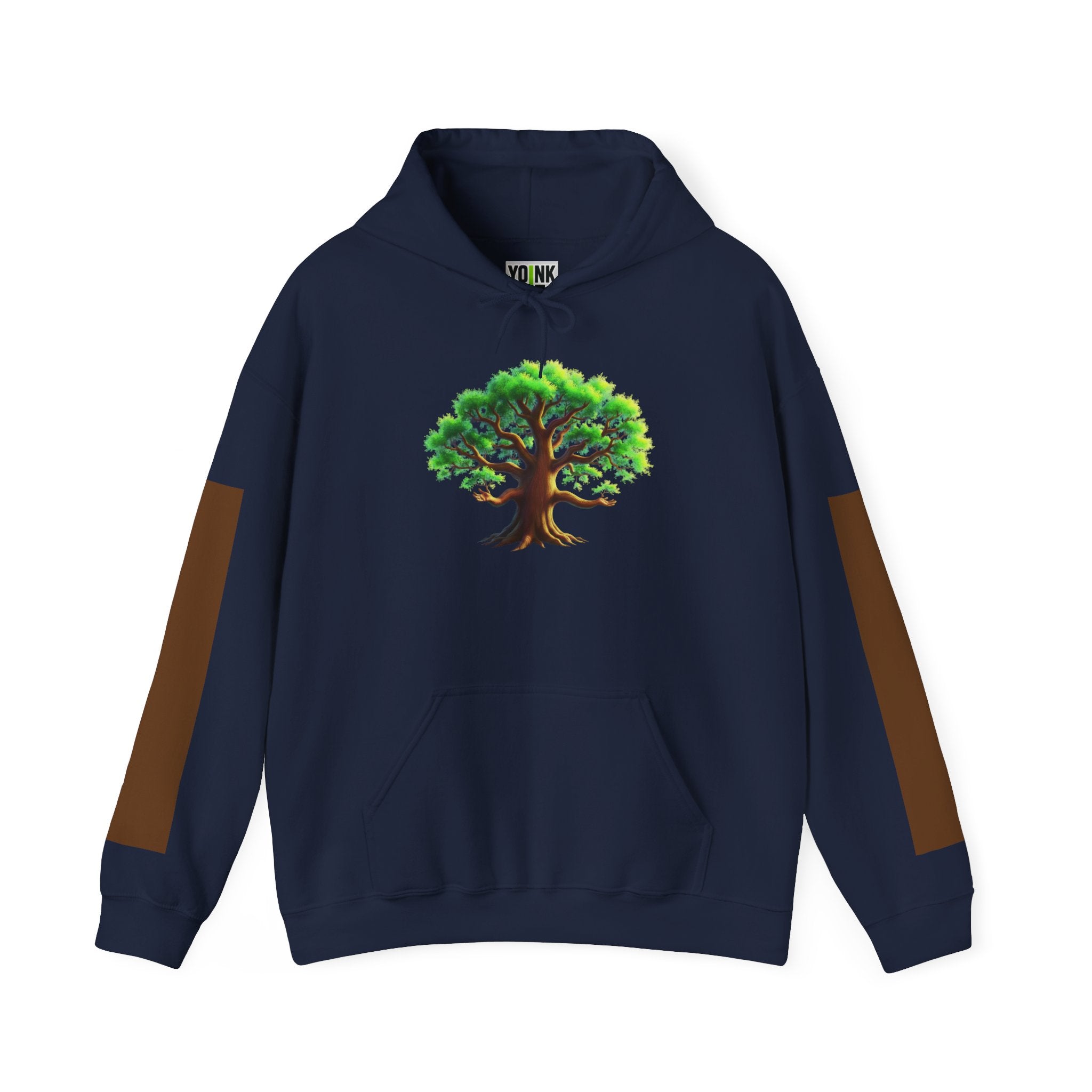 Tree Hugger Hoodie - Minimal Funny Graphic Pullover
