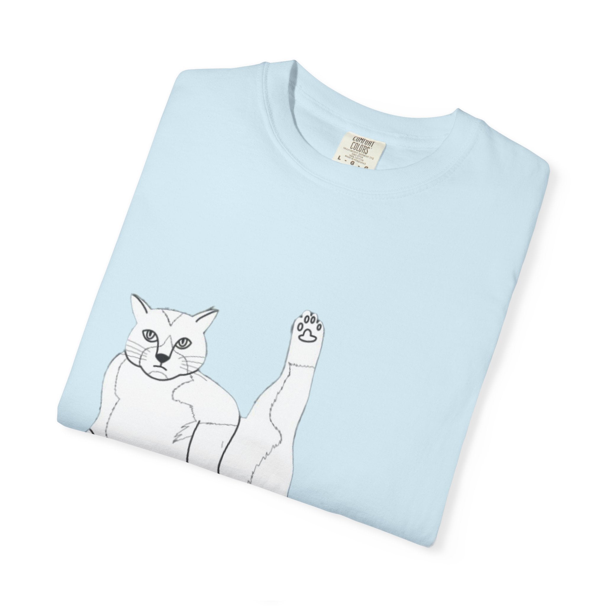 Cat Butt T-Shirt - Unisex Garment-Dyed