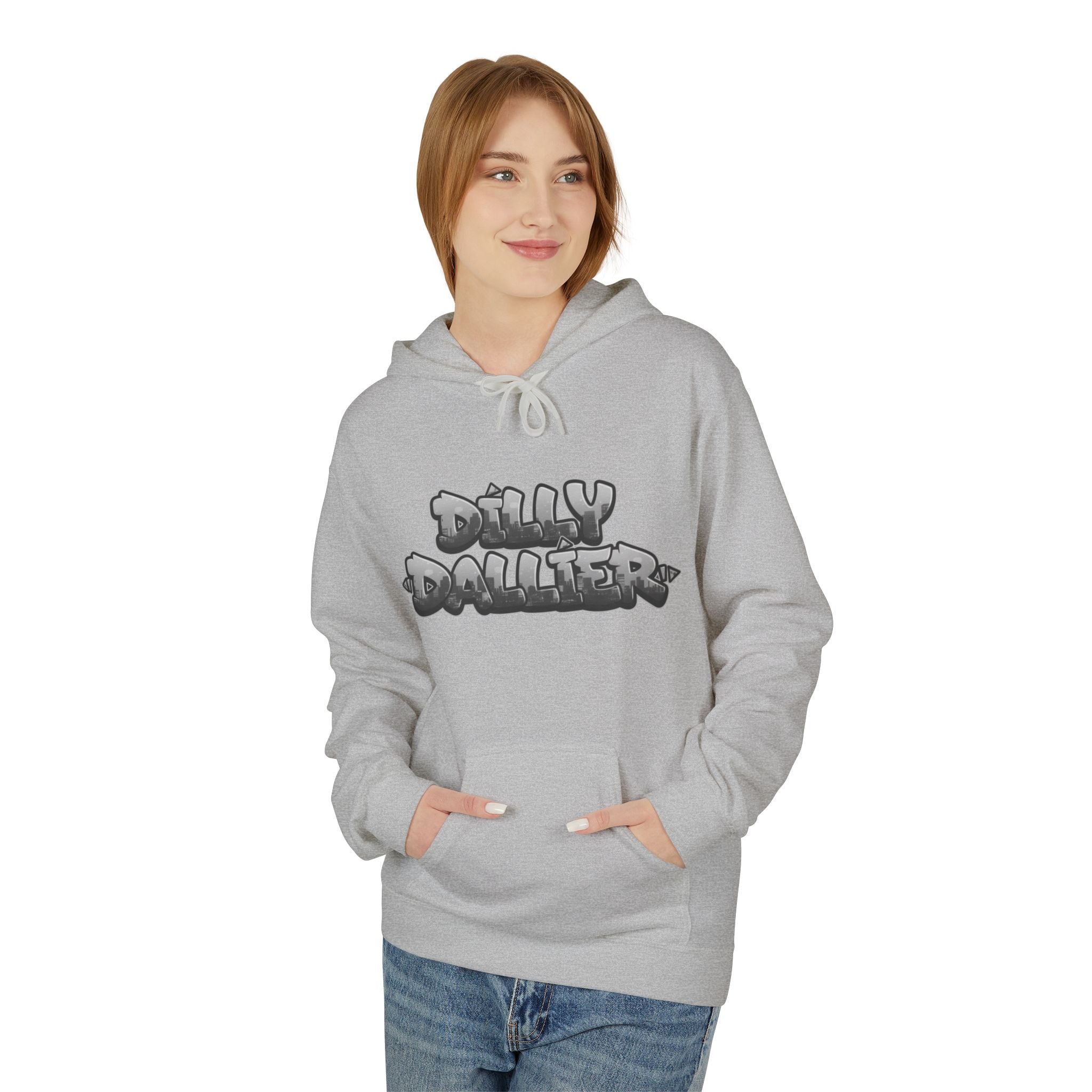 Fleece Hoodie - Dilly Dallier Design
