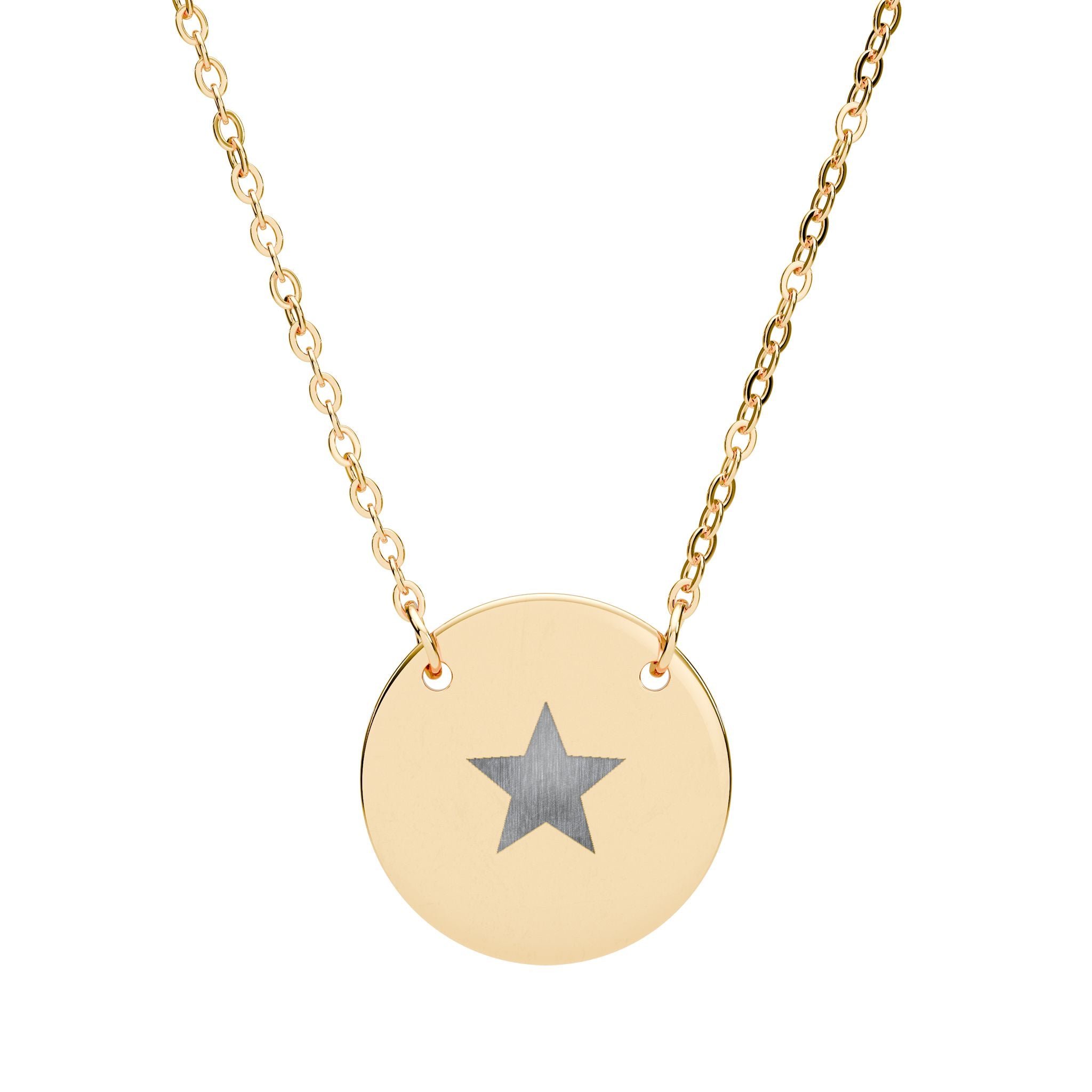 Circle Necklace - Star