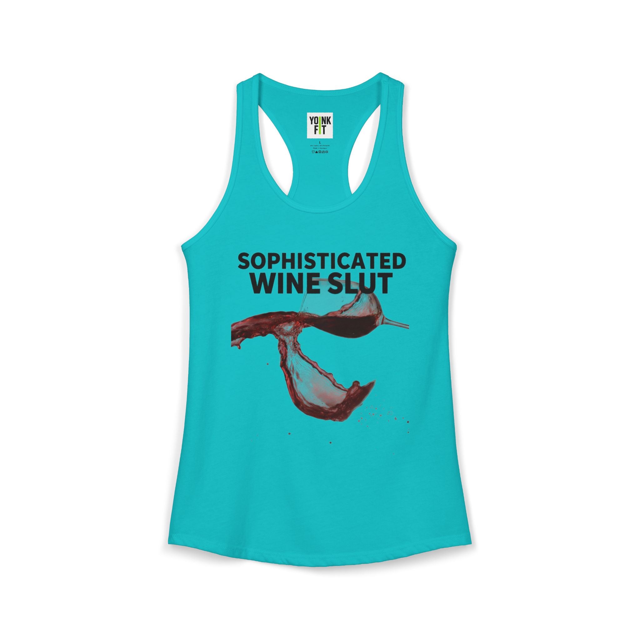 Racerback Tank - wine slut