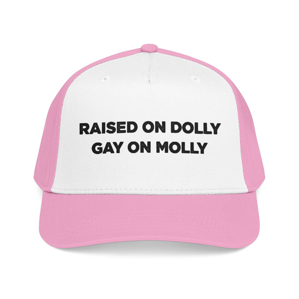 Dolly/Molly  Baseball Cap — Black Statement Hat