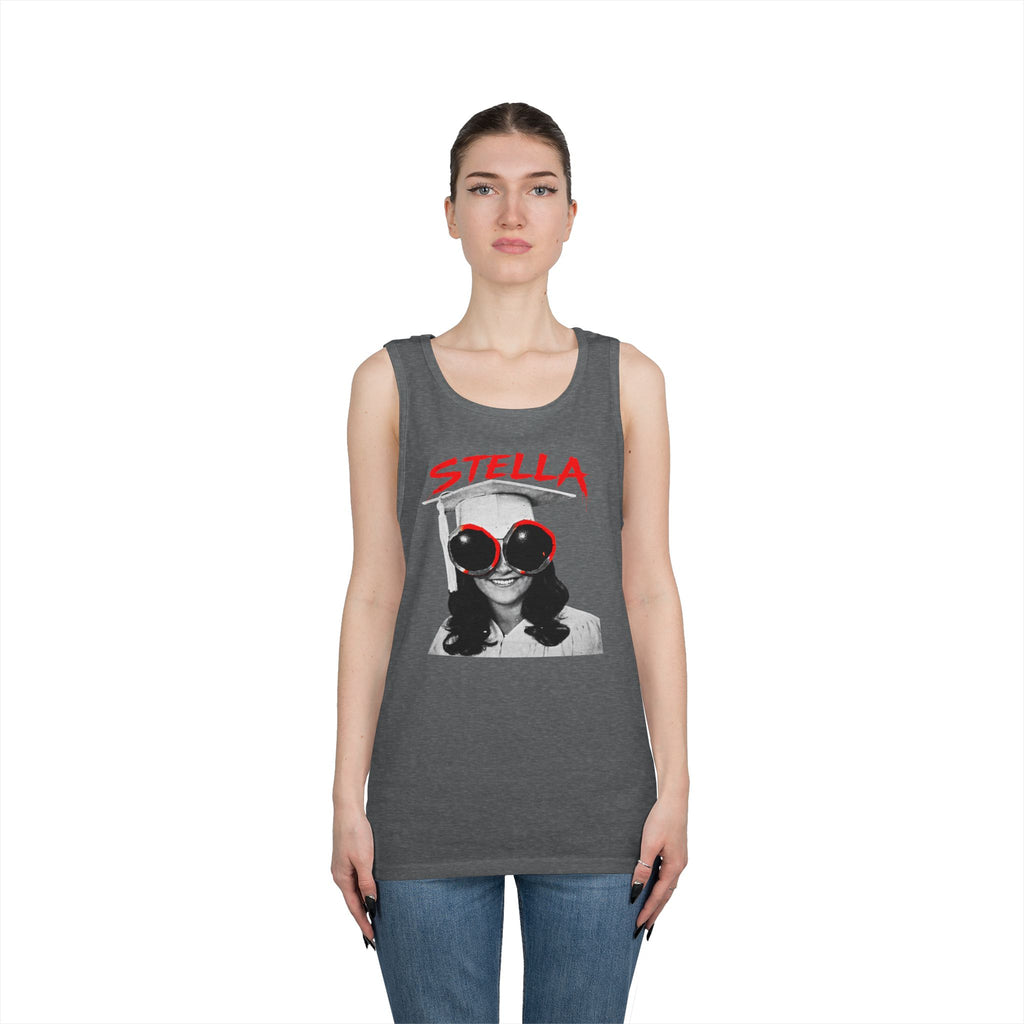 Stella - Graphic Tank Top — Retro Laundry Machine Art
