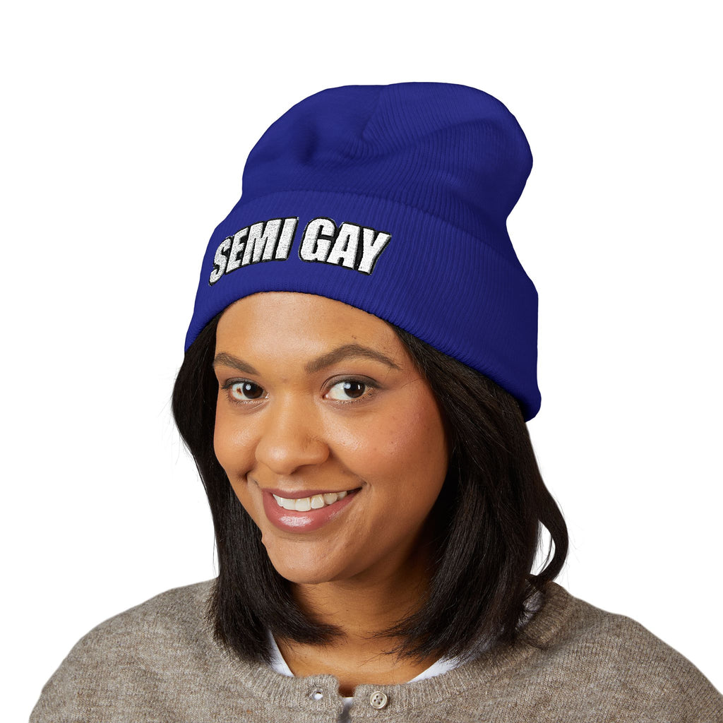 Classic Cuffed Beanie - Semi Gay
