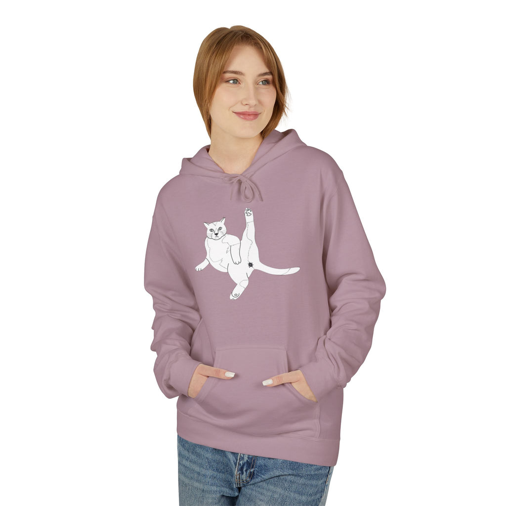 Hoodie - Cat Butt Sketch Design
