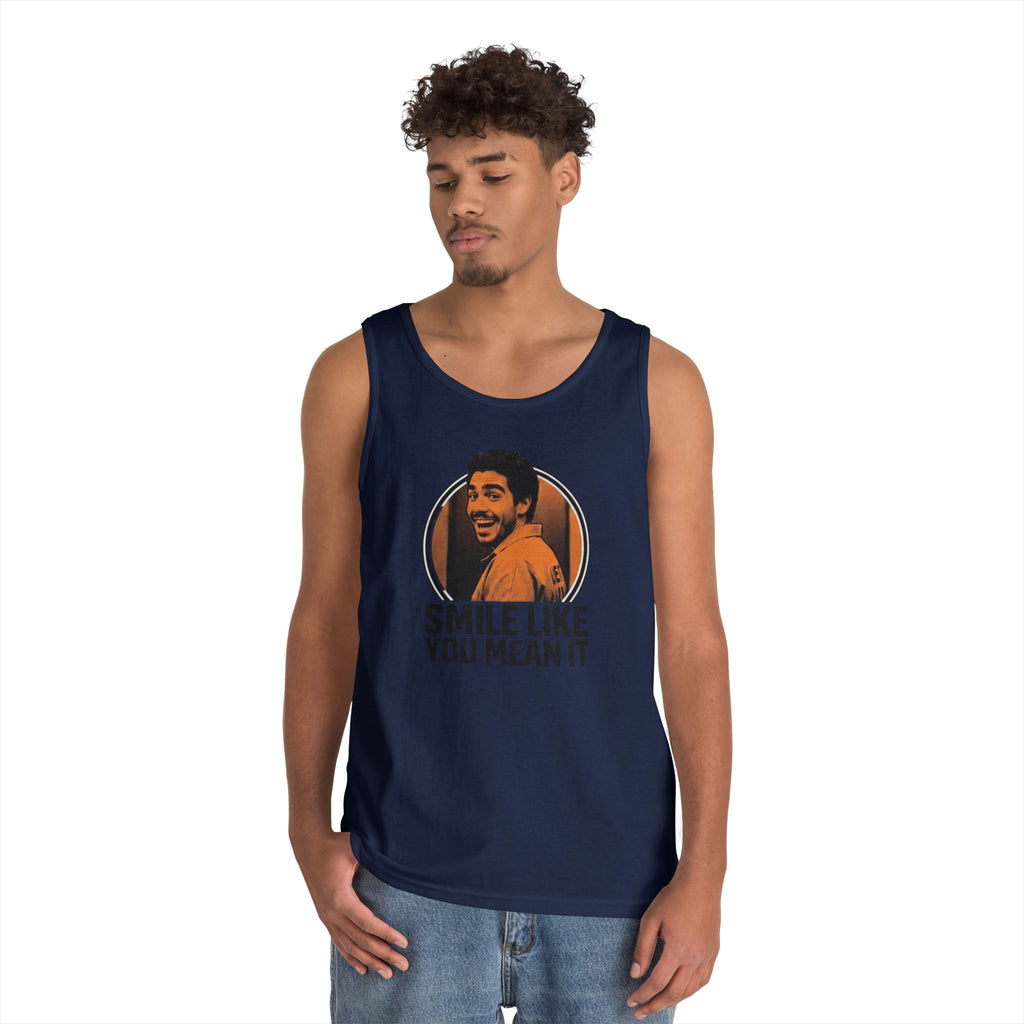 Smile like you mean it - Graphic Tank Top — Retro Laundry Machine Art