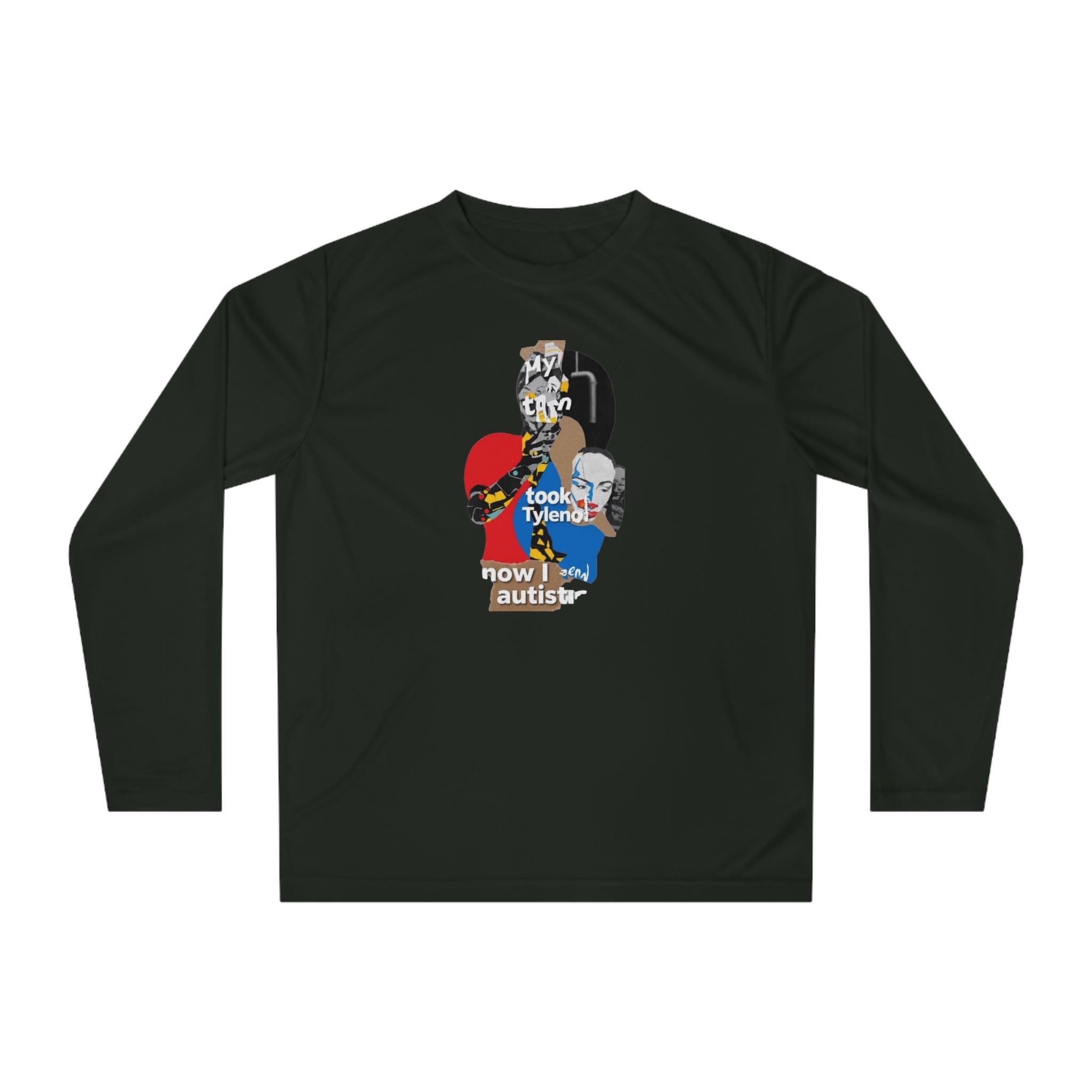 Humor Performance Shirt- Tylenol Art