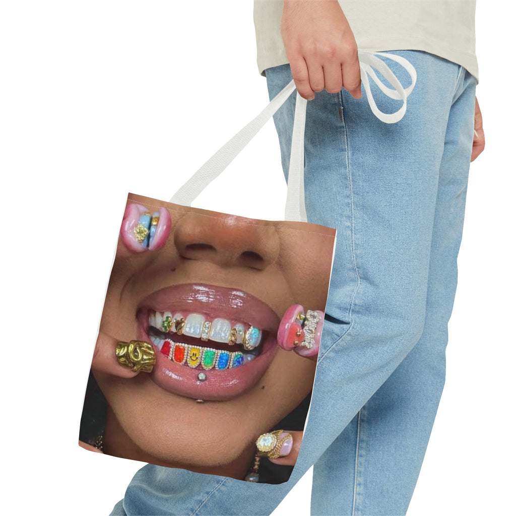 Rainbow Grillz Tote Bag