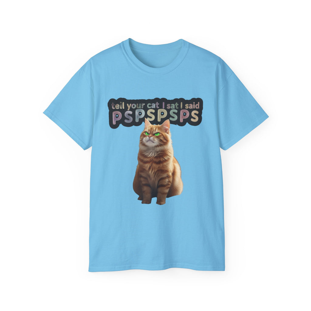 Funny Cat Lover Tee, PSPSPS Cat T-Shirt