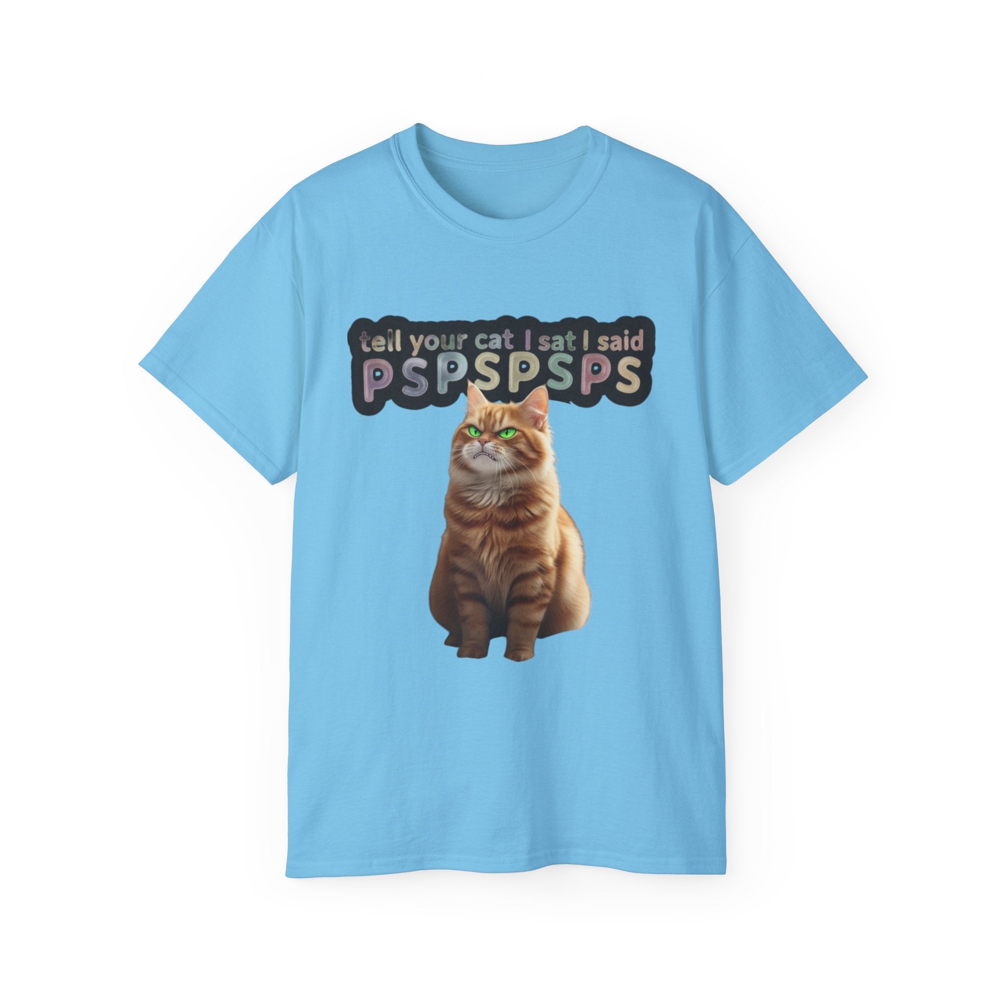 Funny Cat Lover Tee, PSPSPS Cat T-Shirt