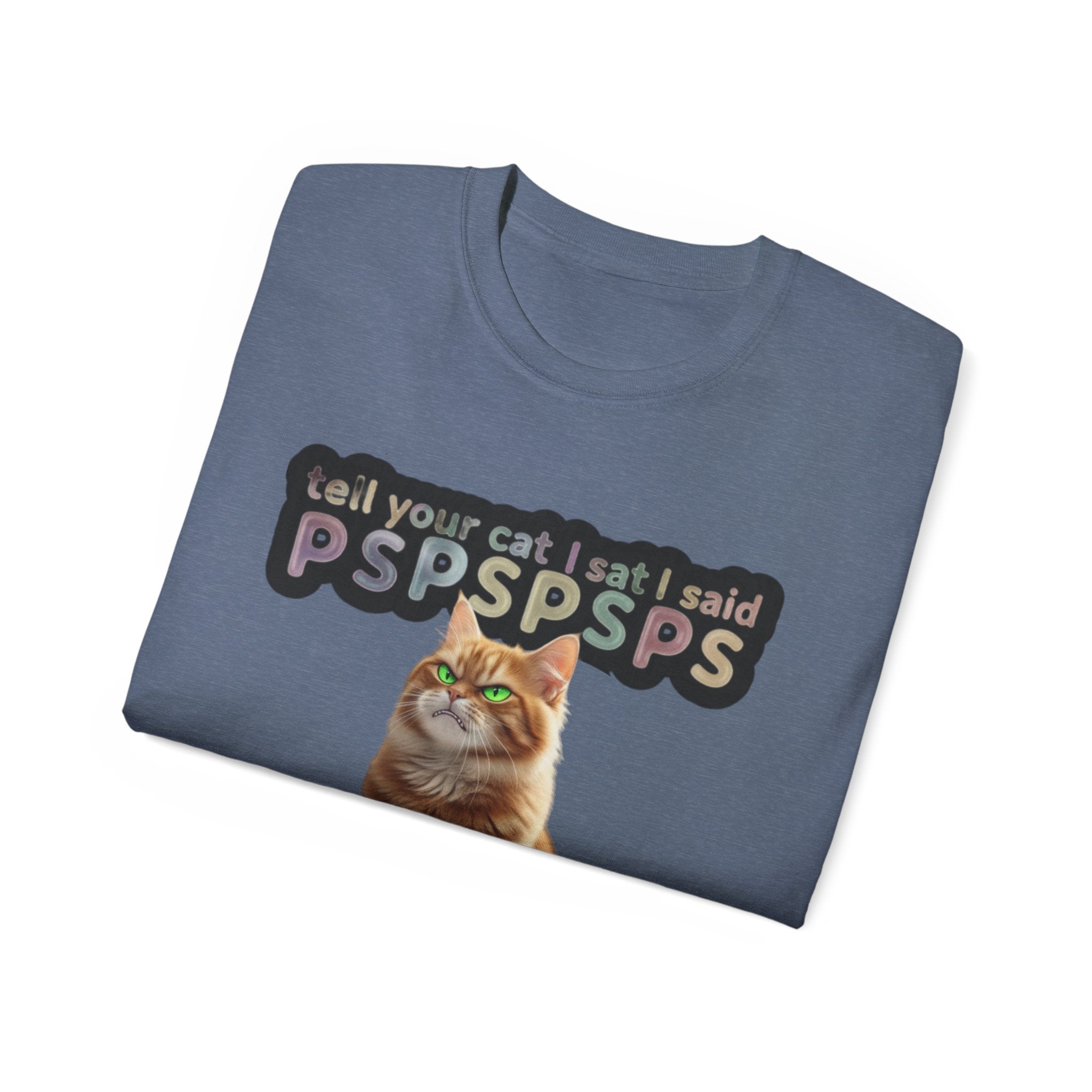 Funny Cat Lover Tee, PSPSPS Cat T-Shirt