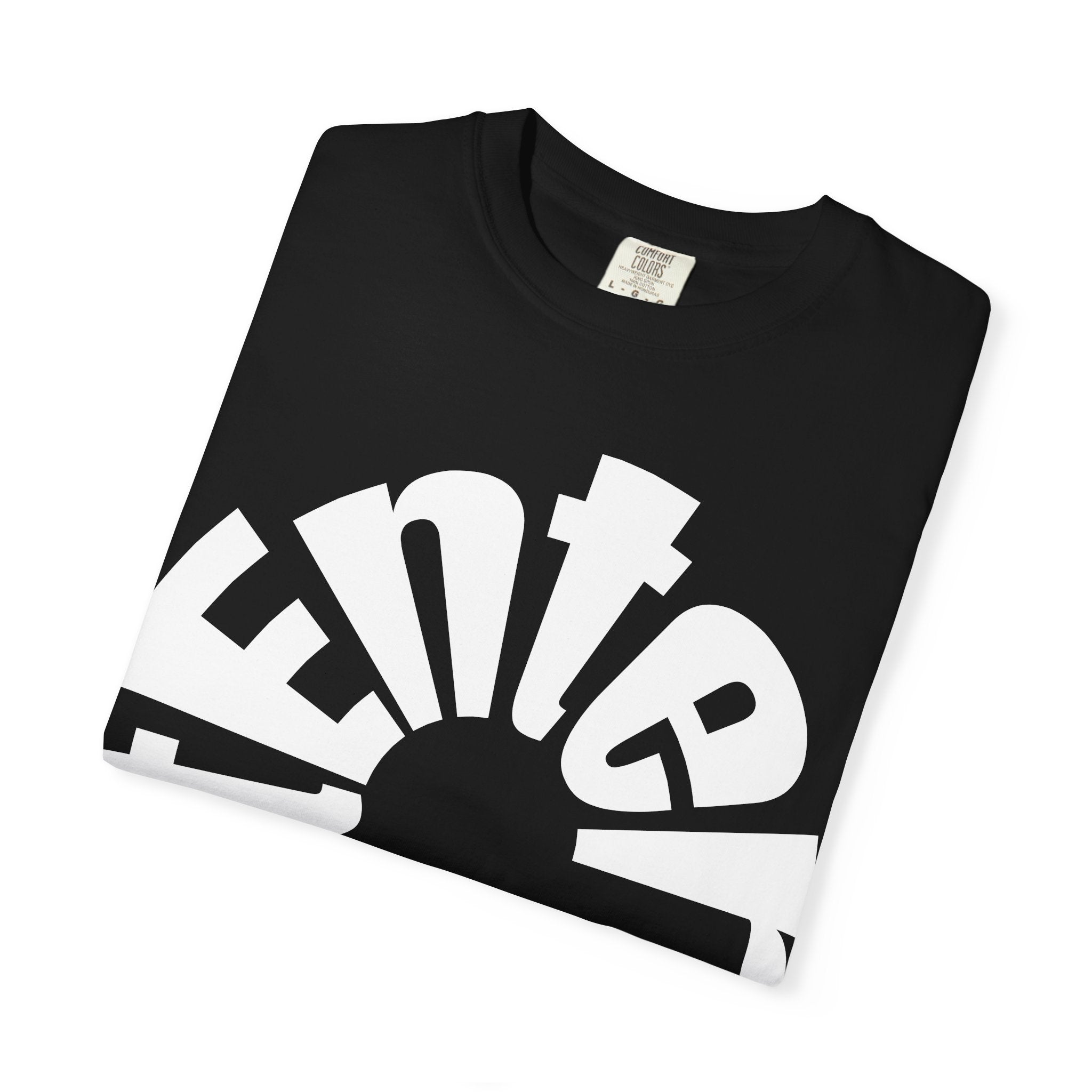 Rounded "Enter Text"  T-Shirt