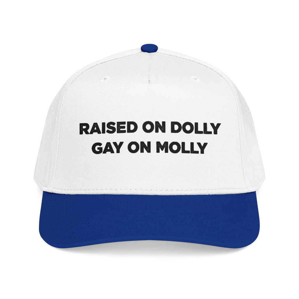 Dolly/Molly  Baseball Cap — Black Statement Hat
