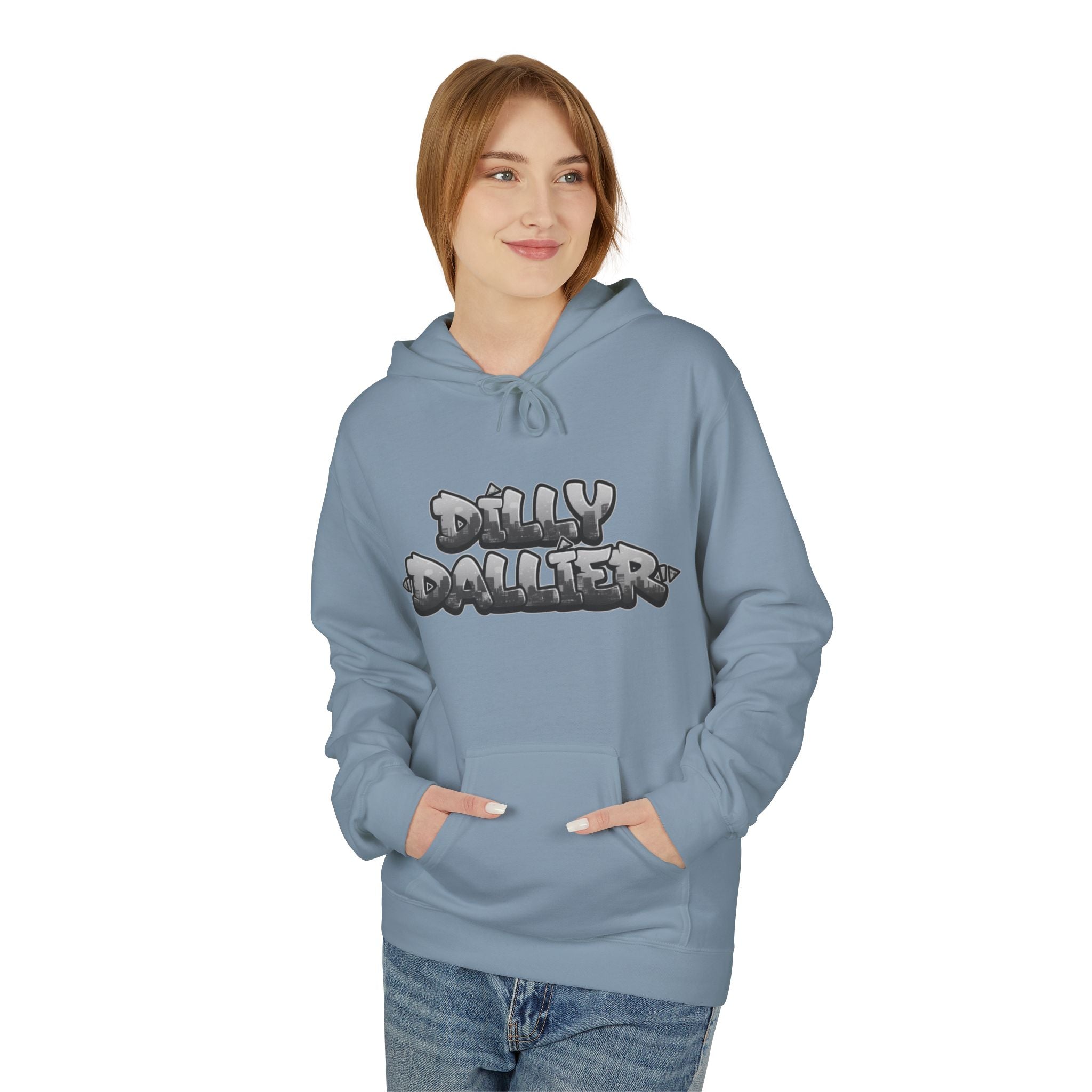 Fleece Hoodie - Dilly Dallier Design