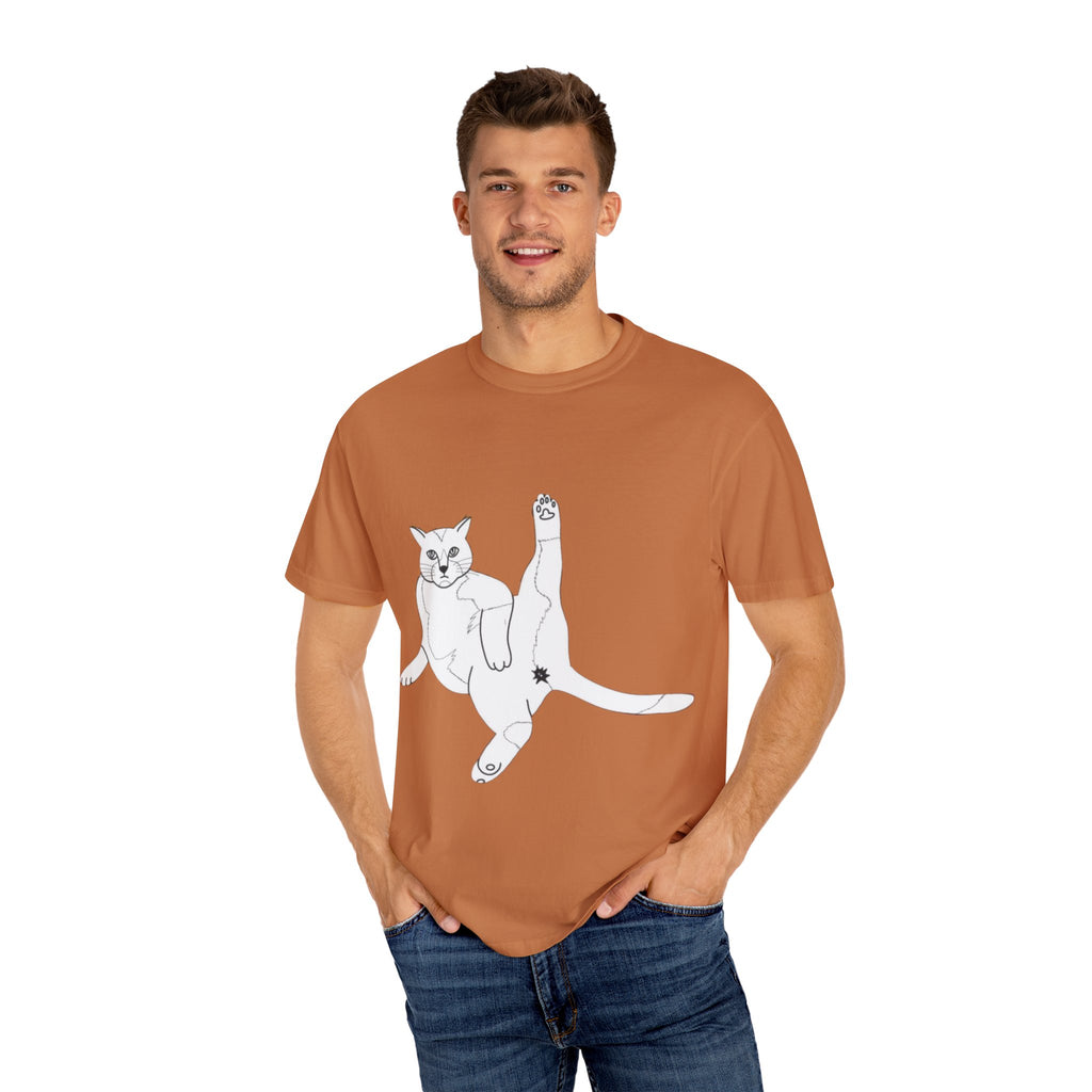Cat Butt T-Shirt - Unisex Garment-Dyed