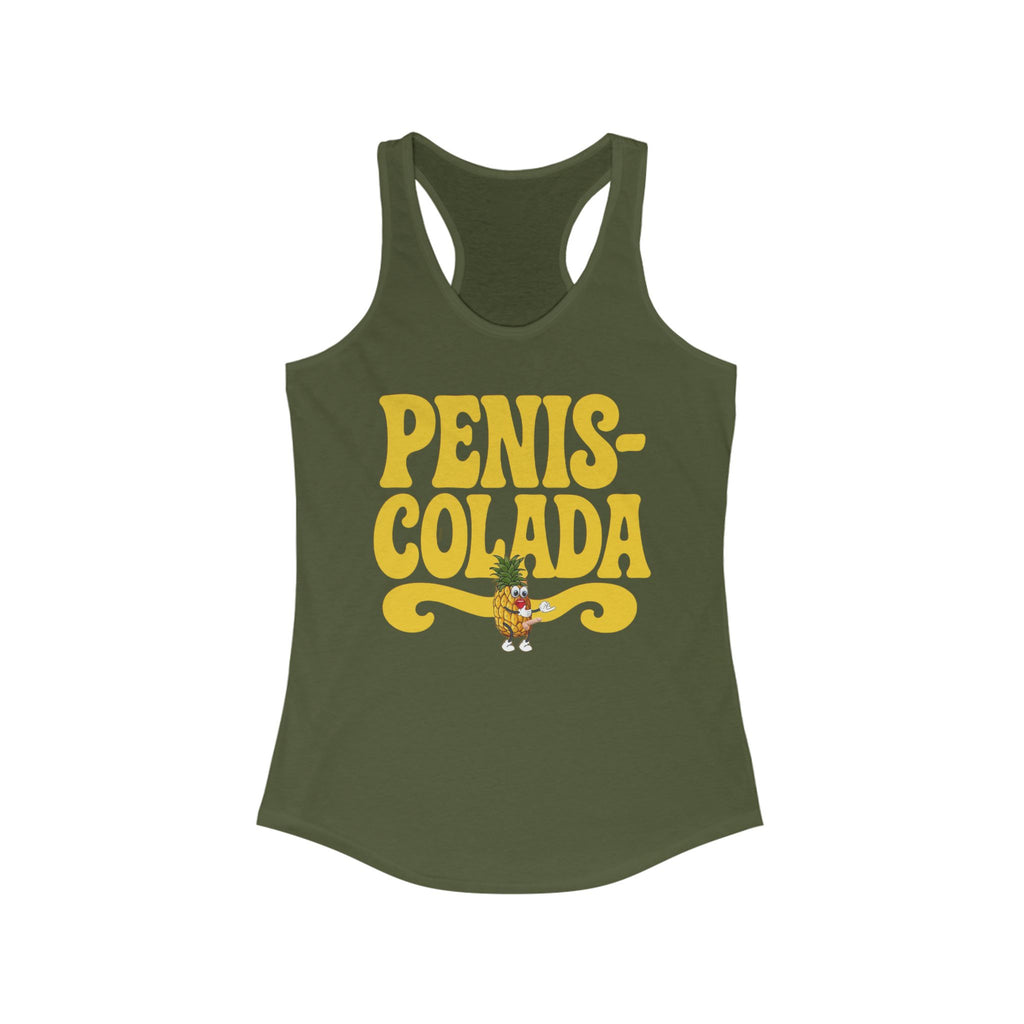 Racerback Tank - Penis Colada Design