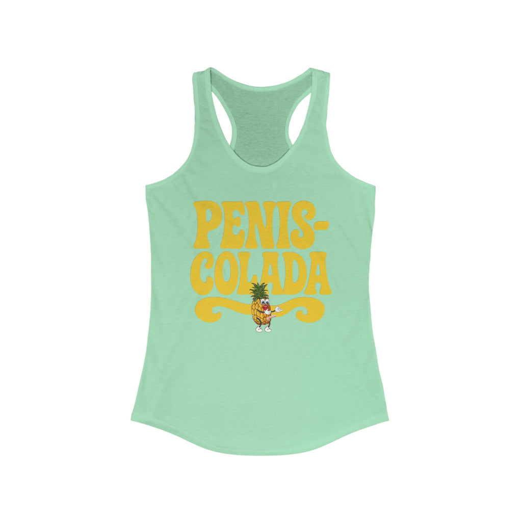 Racerback Tank - Penis Colada Design