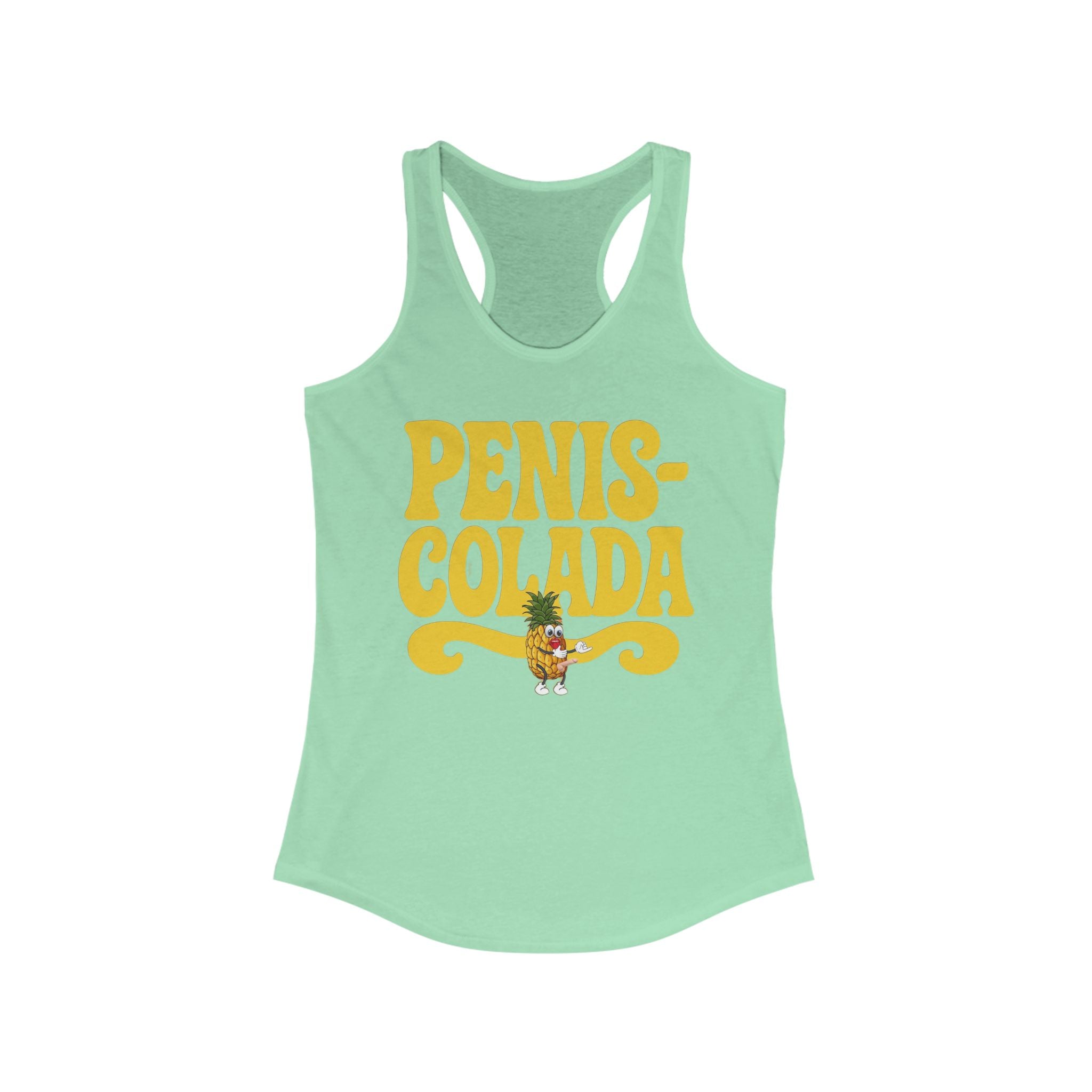 Racerback Tank - Penis Colada Design
