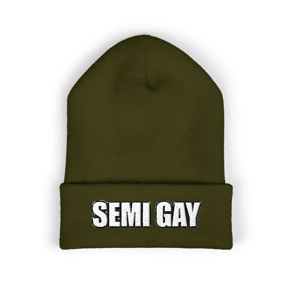 Classic Cuffed Beanie - Semi Gay