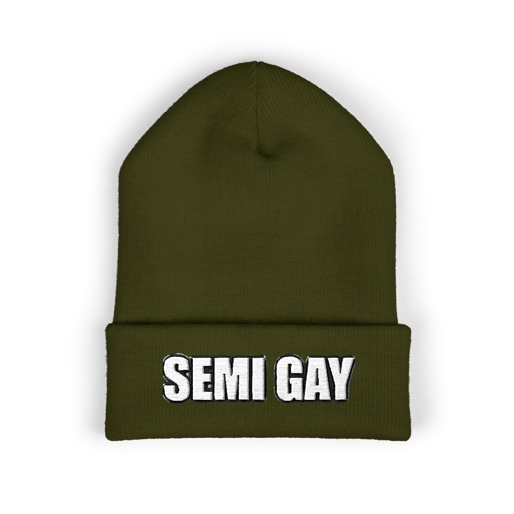 Classic Cuffed Beanie - Semi Gay