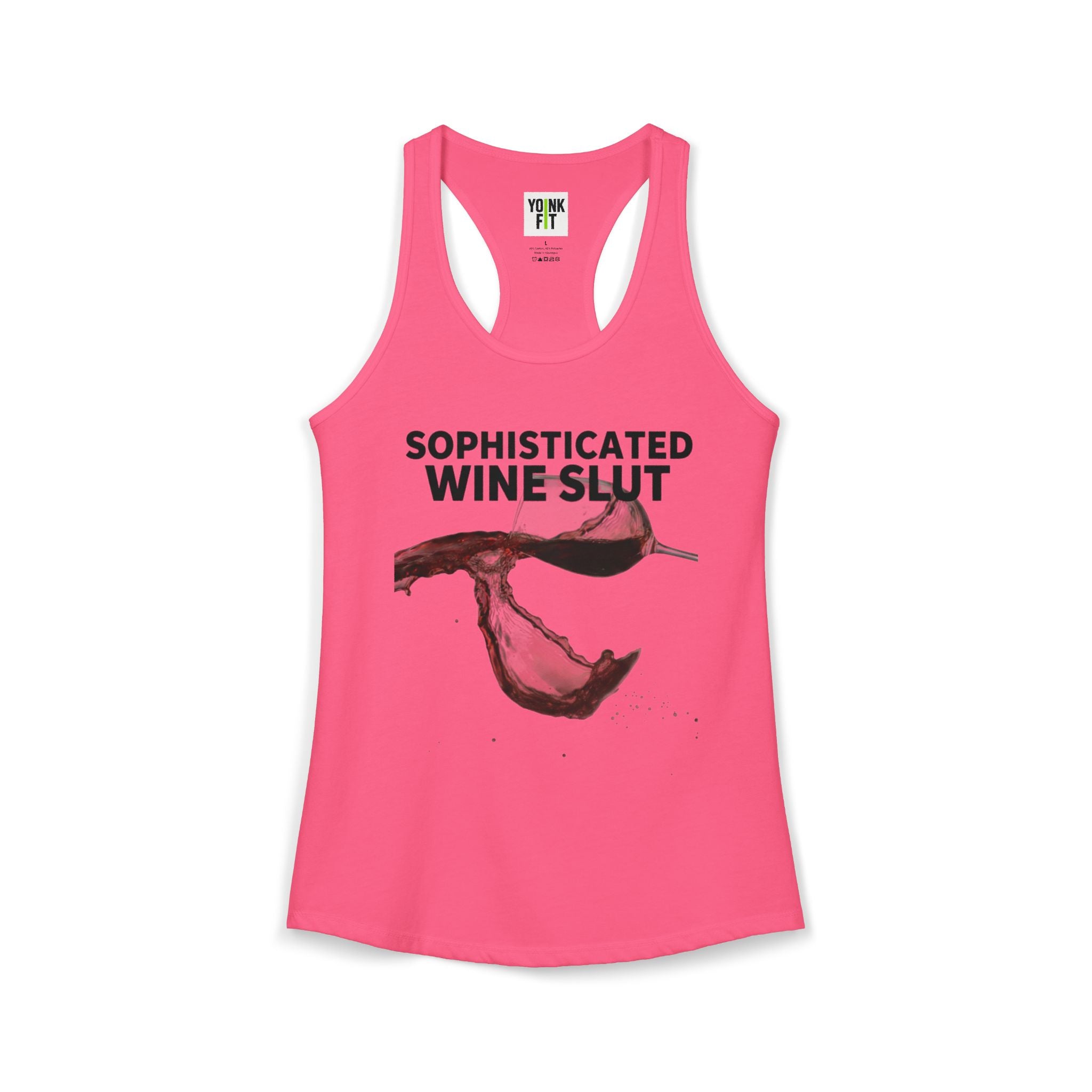 Racerback Tank - wine slut
