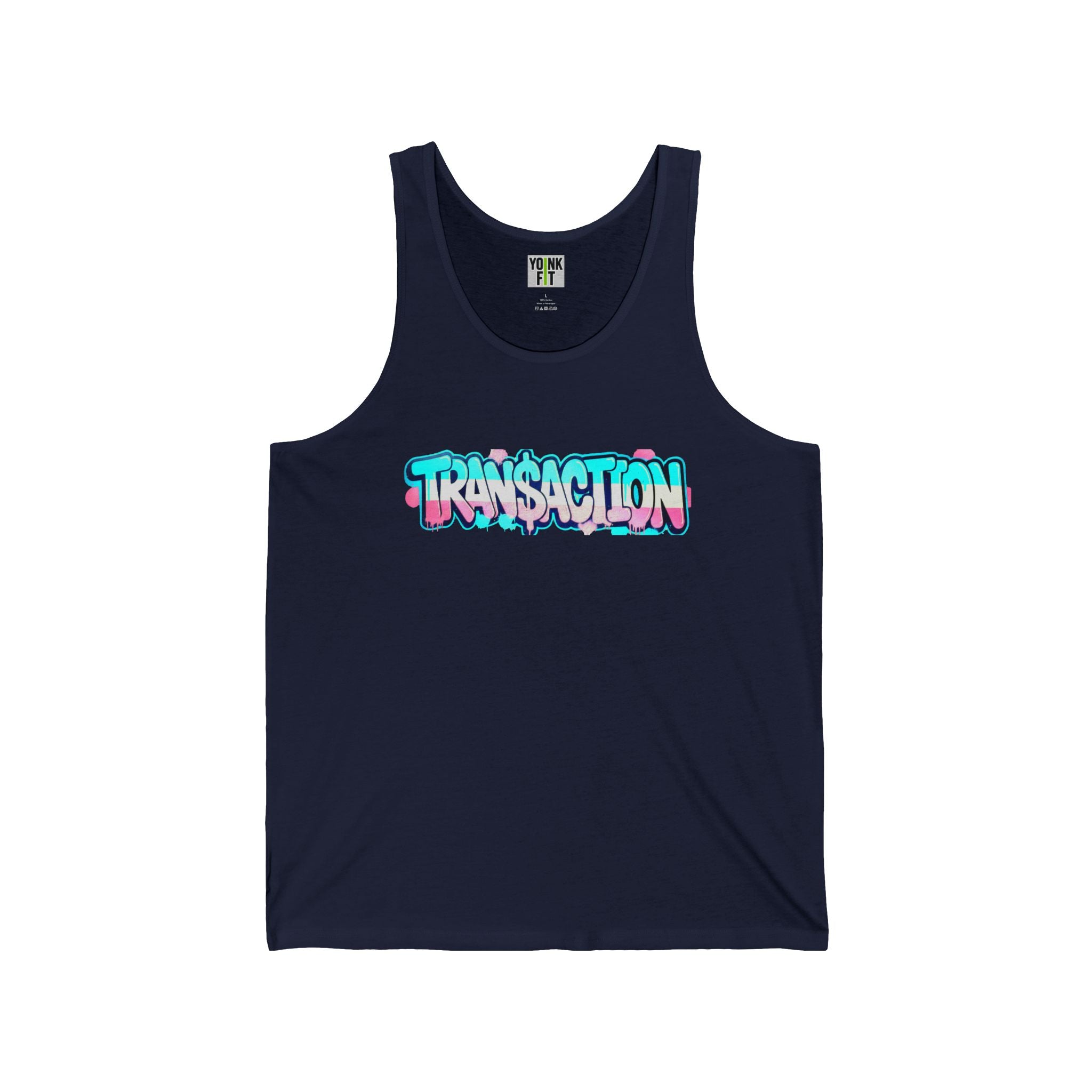 Unisex Jersey Tank- Tran$action