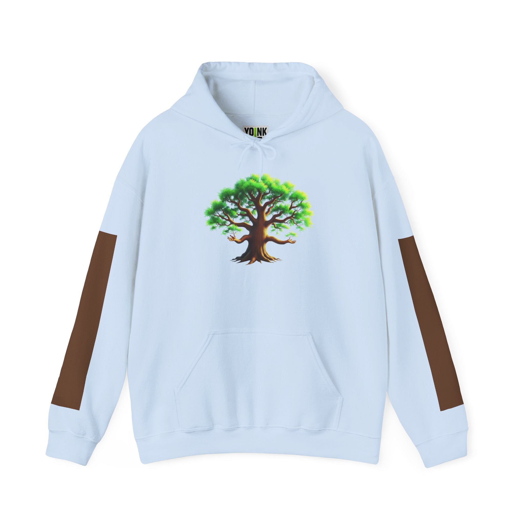 Tree Hugger Hoodie - Minimal Funny Graphic Pullover