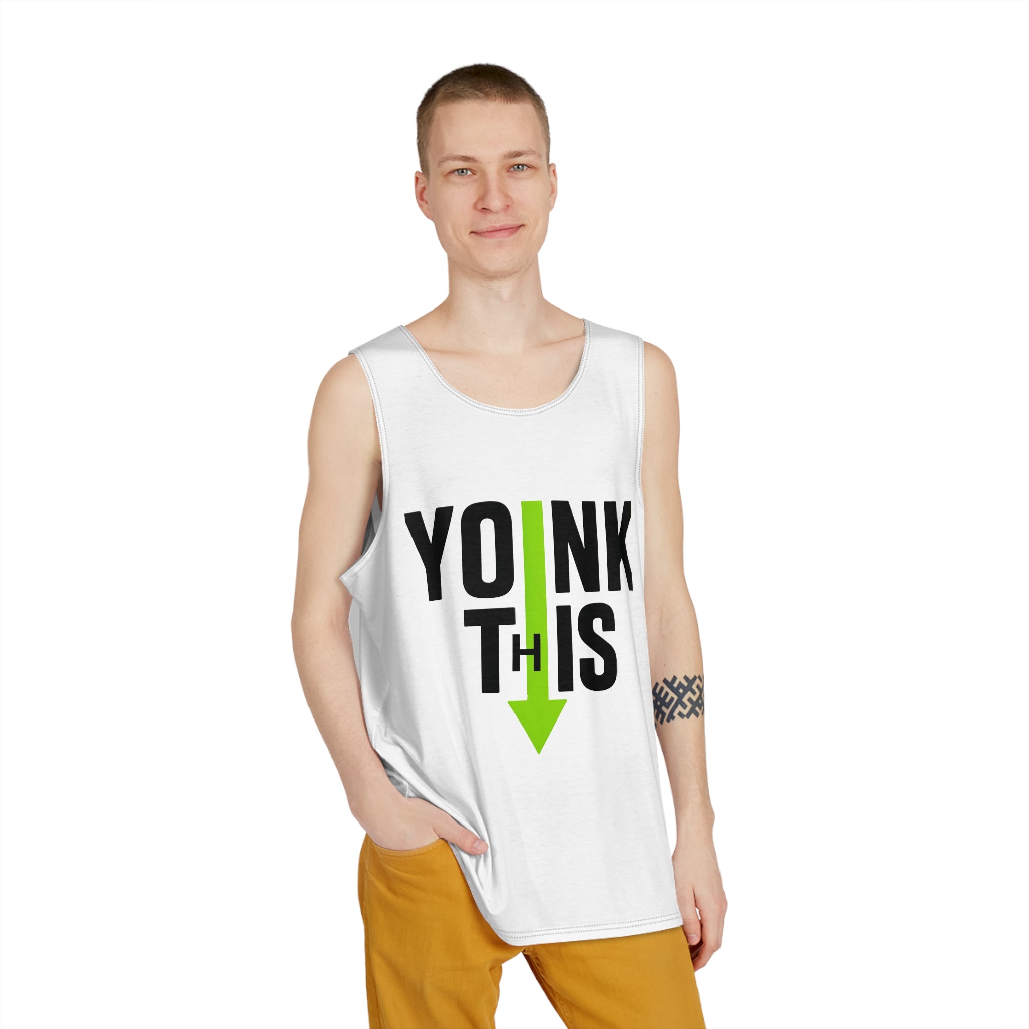 Tank Top - Yoink this Fun Graphic Design for Men