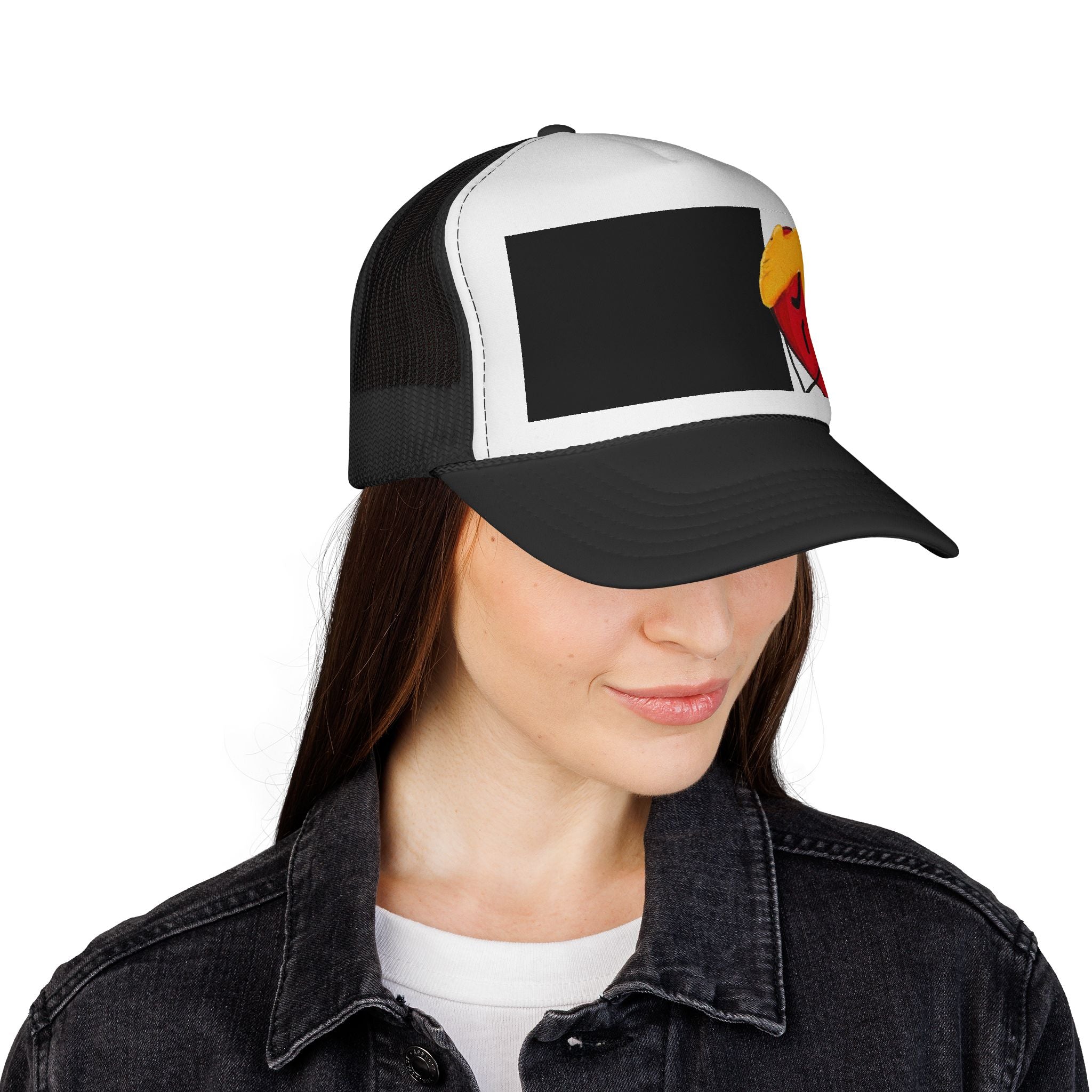 Emoji Love Trucker Cap — Funny Cute Emoji Heart Hat
