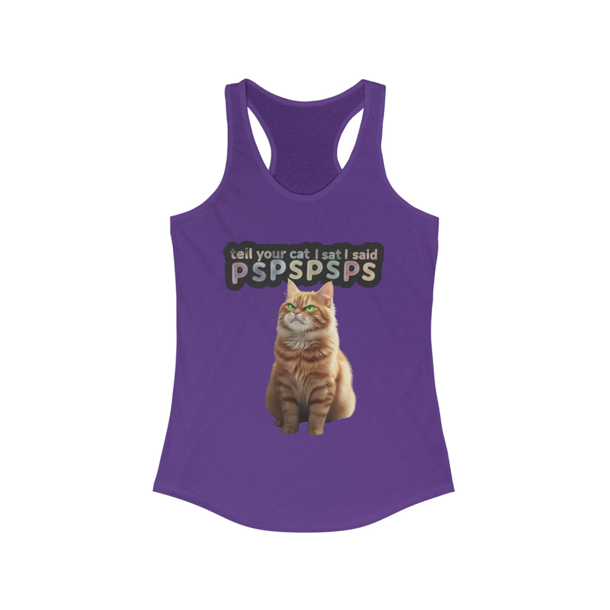 Women's Tank - Tell your cat