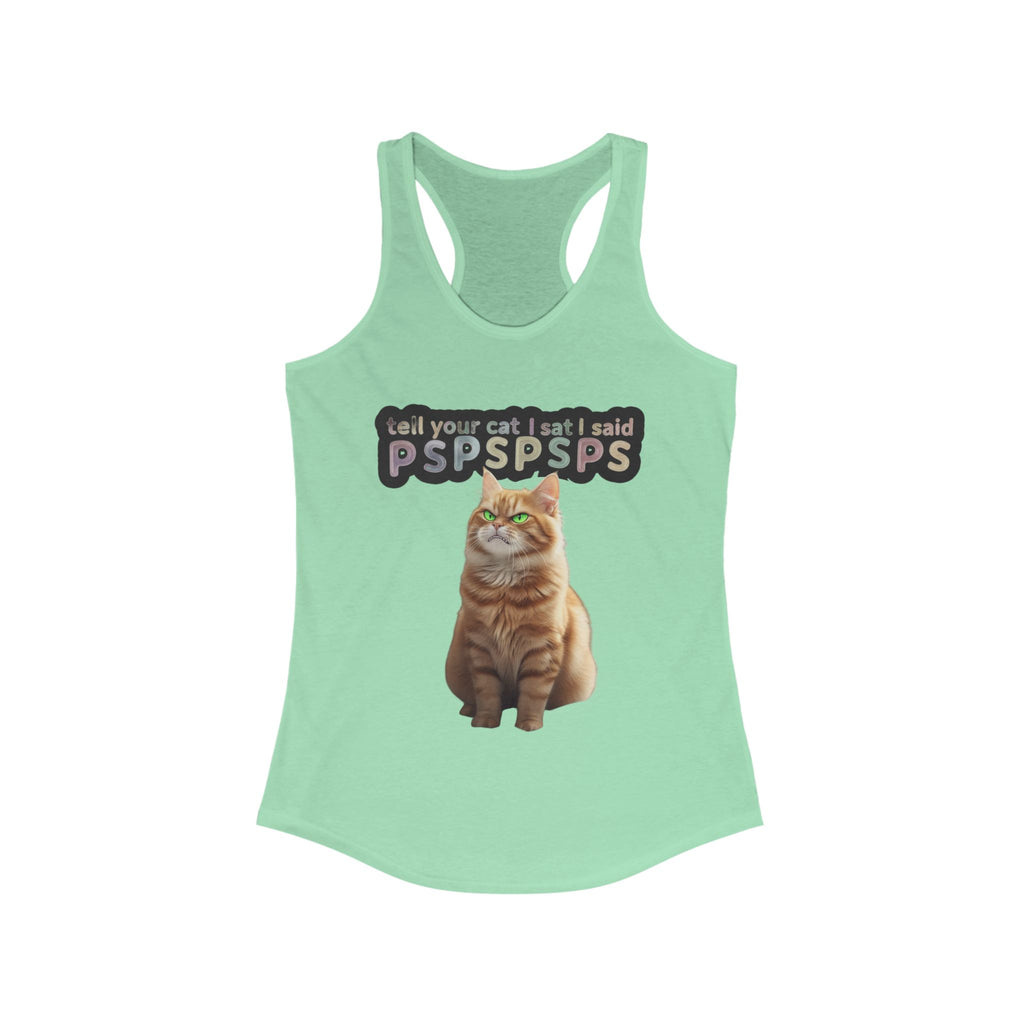 Women's Tank - Tell your cat