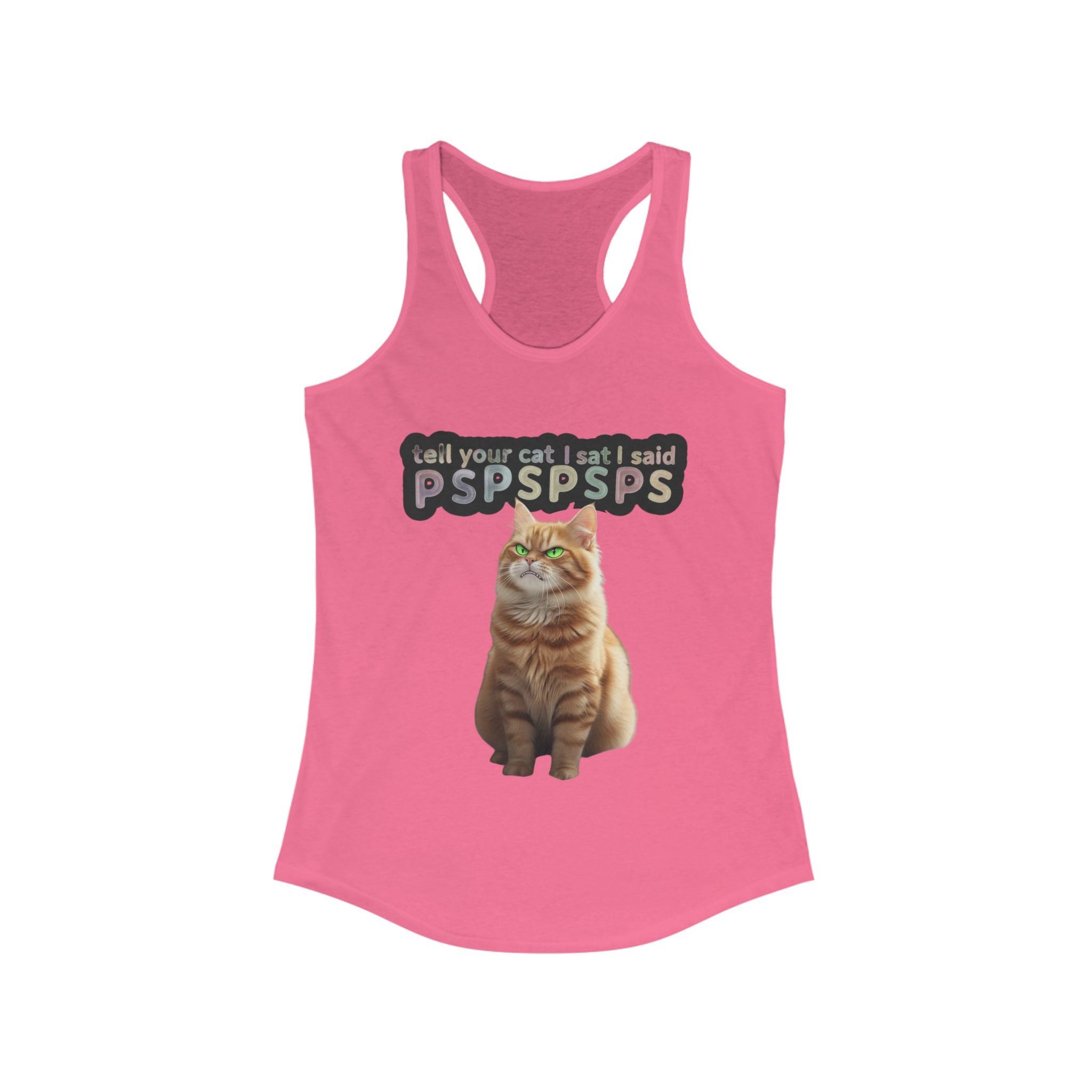 Women's Tank - Tell your cat