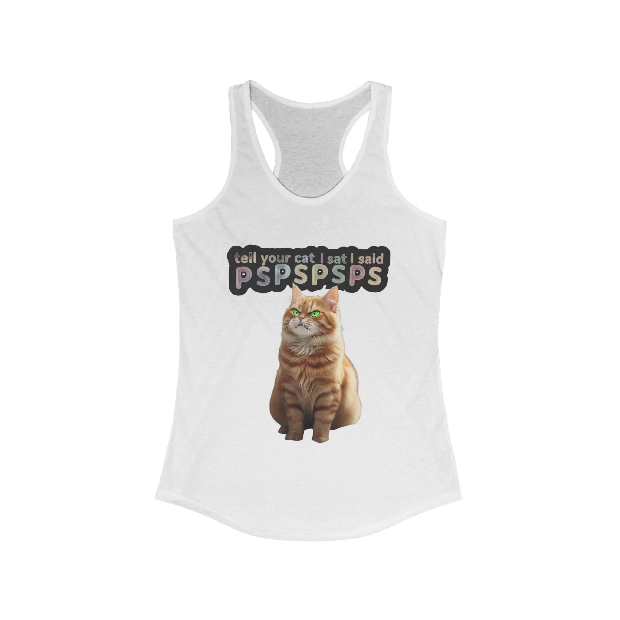 Women's Tank - Tell your cat