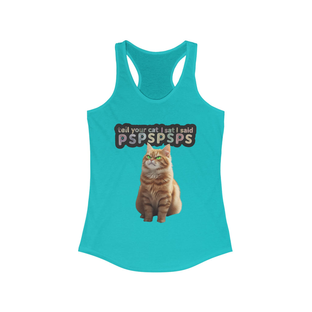Women's Tank - Tell your cat
