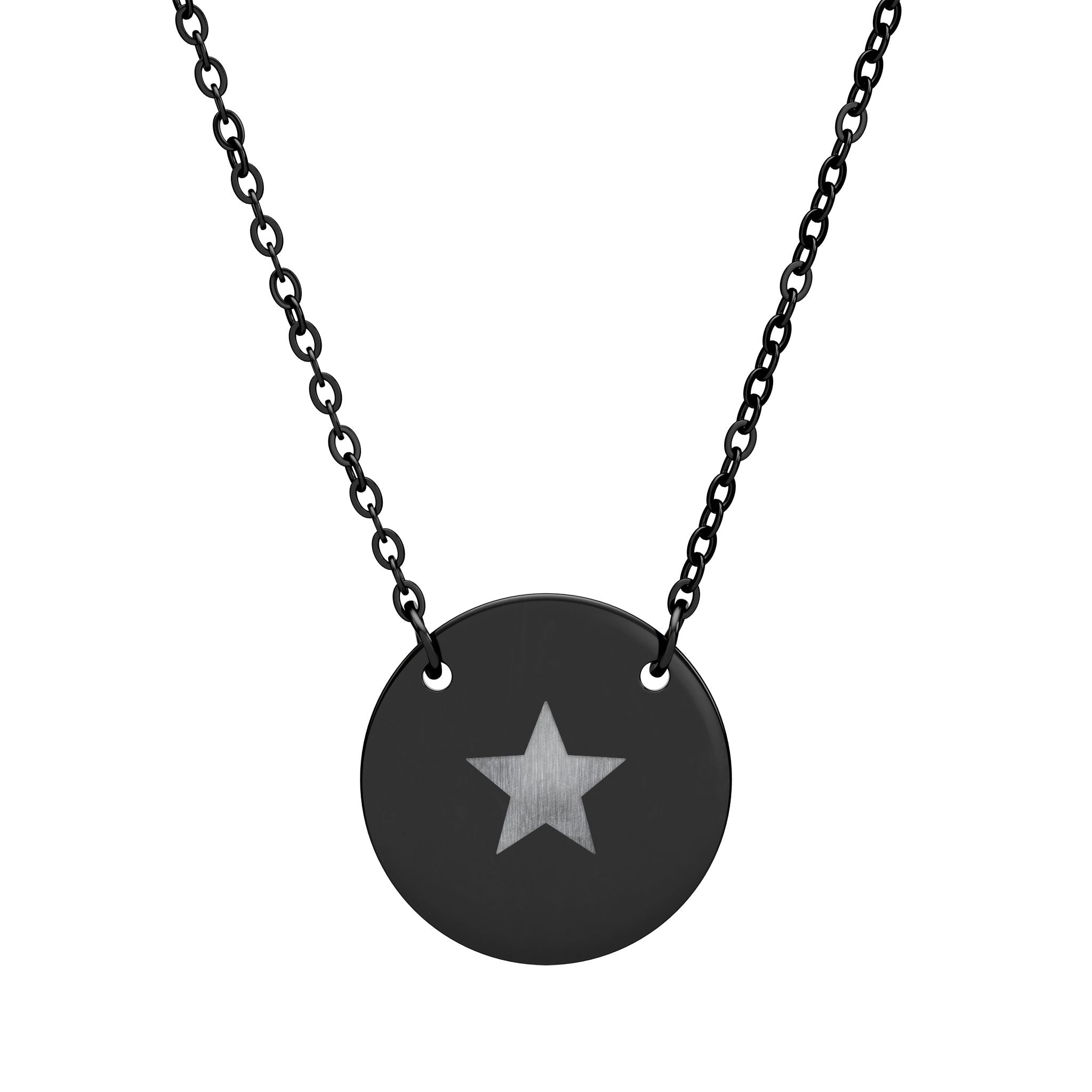 Circle Necklace - Star