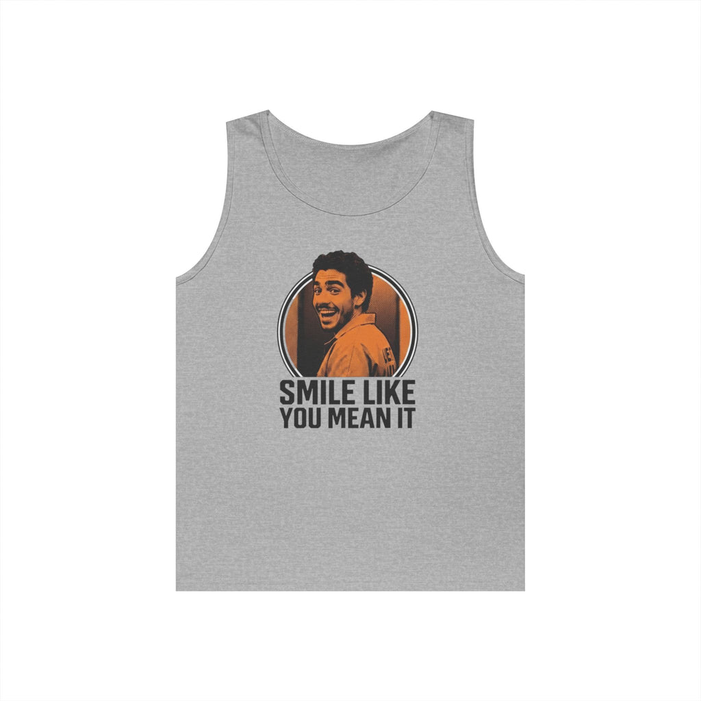 Smile like you mean it - Graphic Tank Top — Retro Laundry Machine Art
