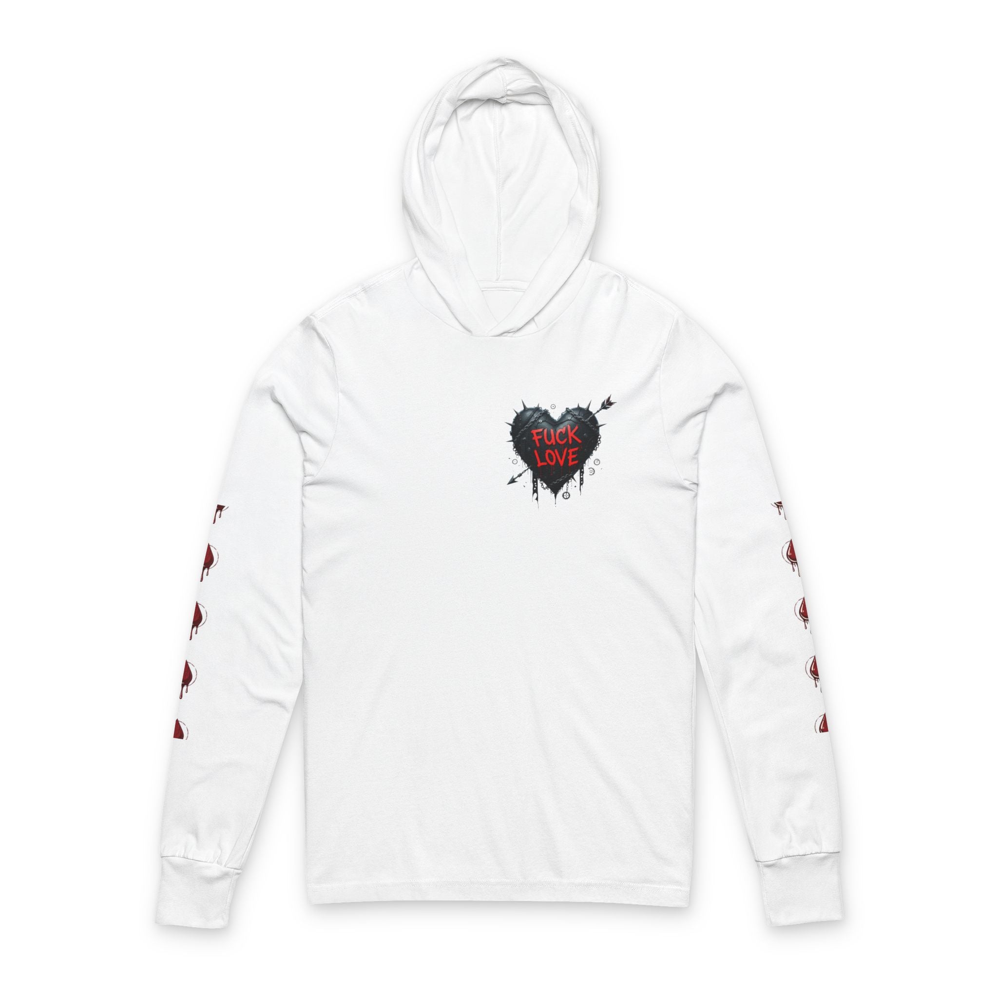 Fuck Love - Unisex Hooded Tee