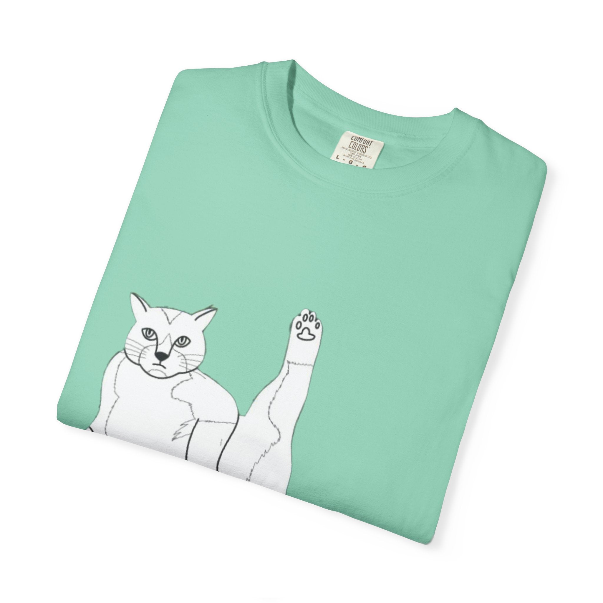 Cat Butt T-Shirt - Unisex Garment-Dyed
