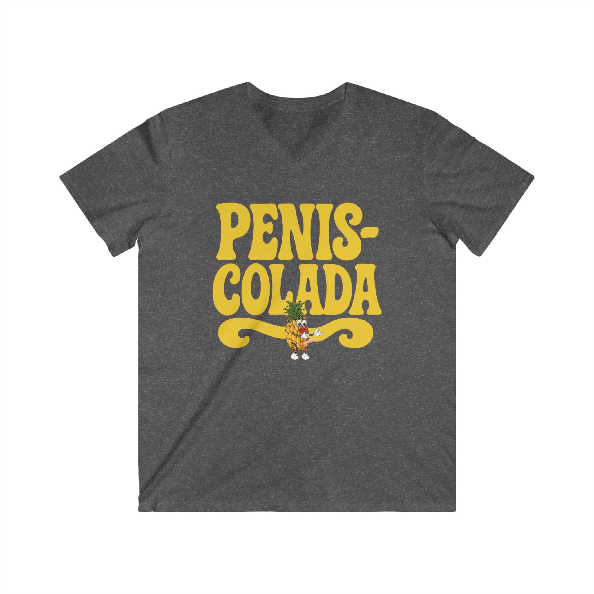Funny Penis Colada V-Neck Tee