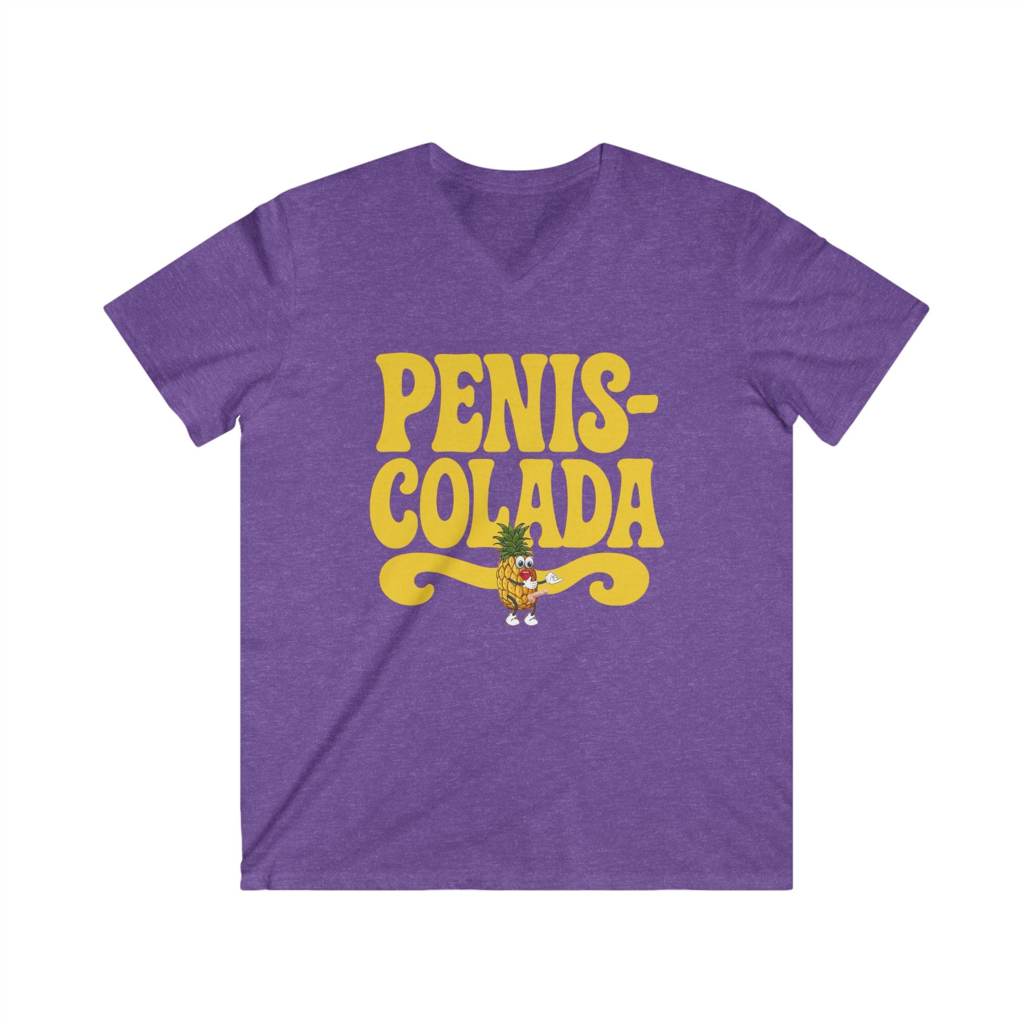 Funny Penis Colada V-Neck Tee