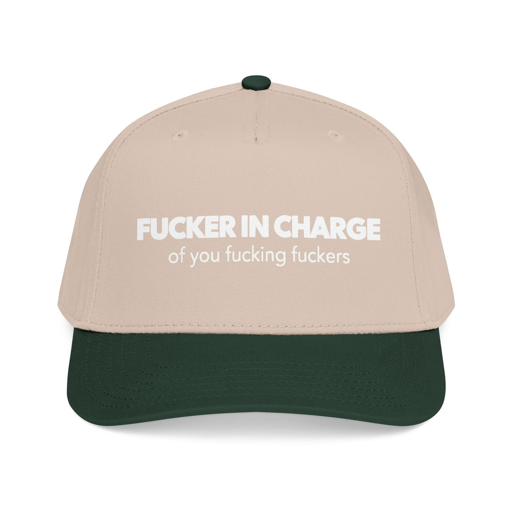 Fuckers.  Baseball Cap — Black Statement Hat
