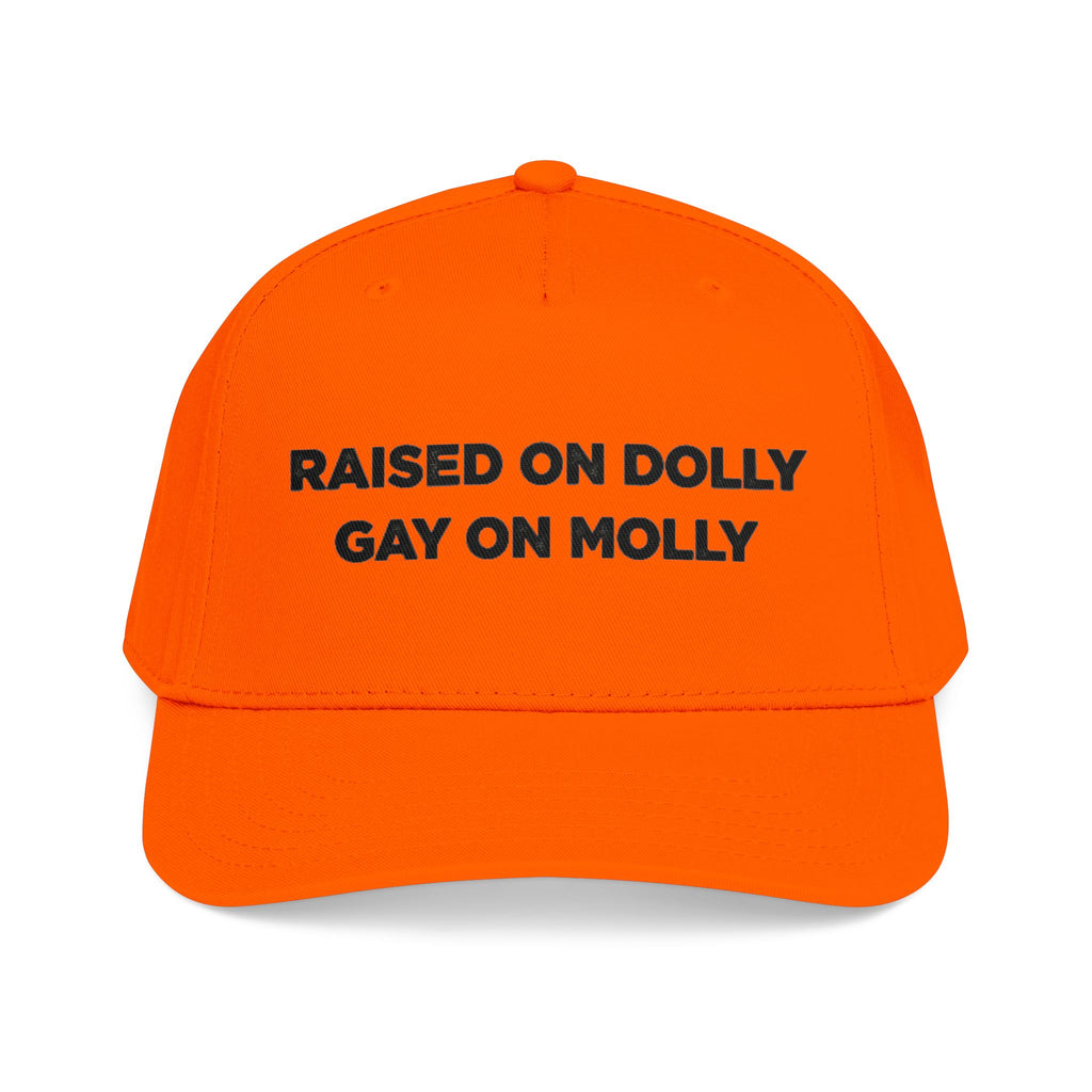Dolly/Molly  Baseball Cap — Black Statement Hat