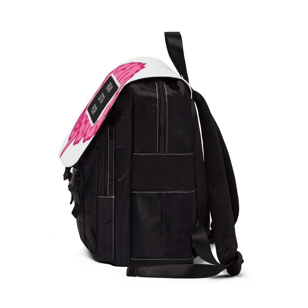 Unisex Casual Shoulder Backpack - Brain