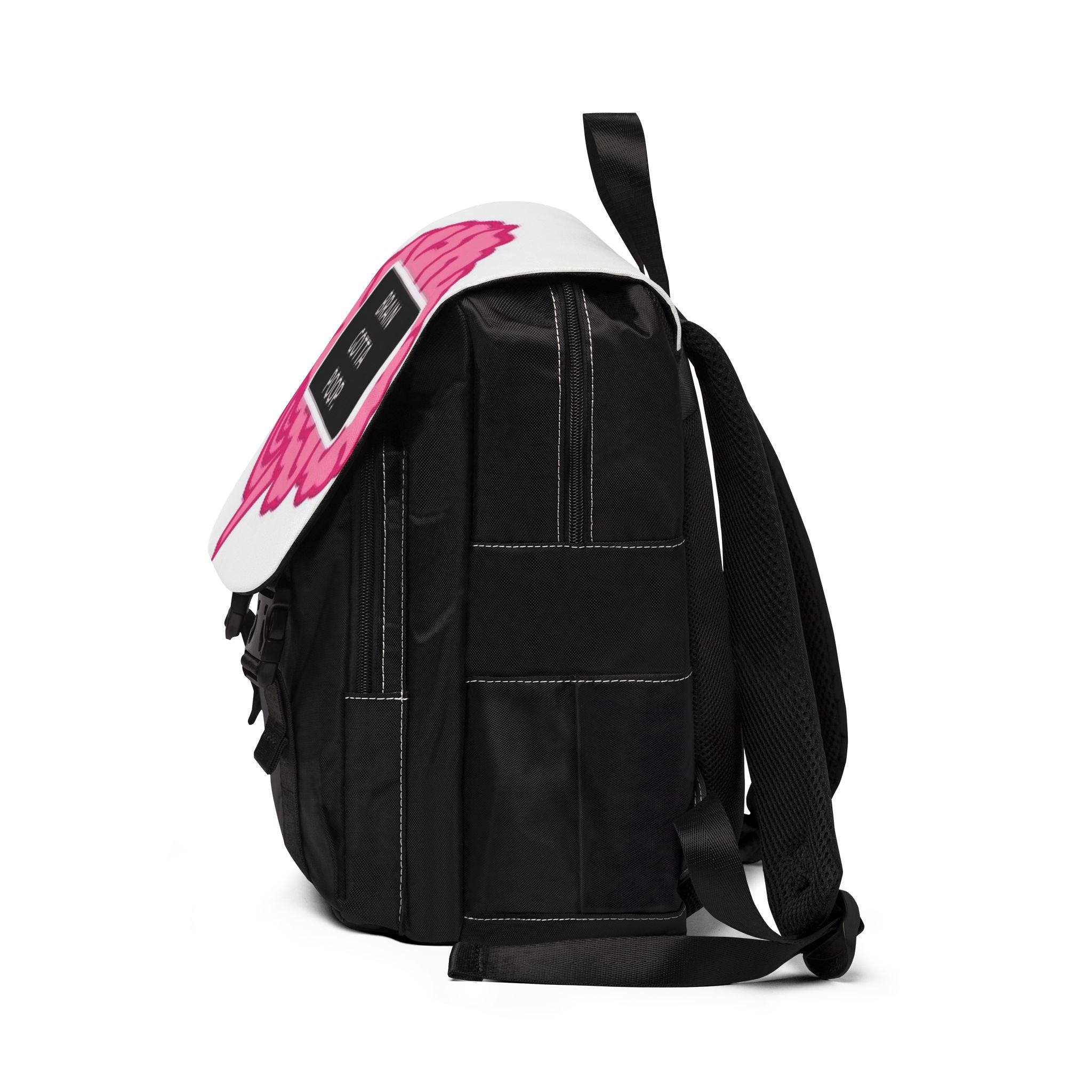 Unisex Casual Shoulder Backpack - Brain