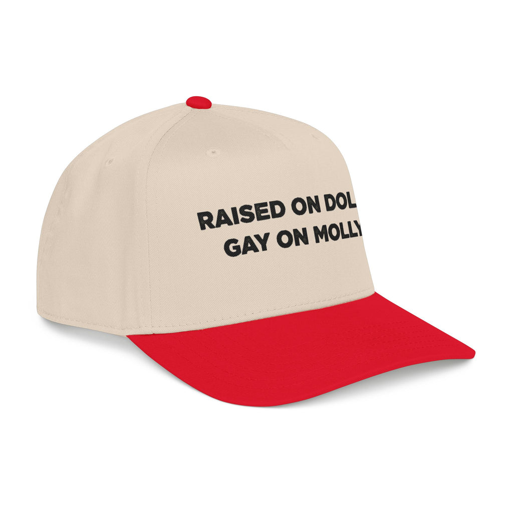 Dolly/Molly  Baseball Cap — Black Statement Hat