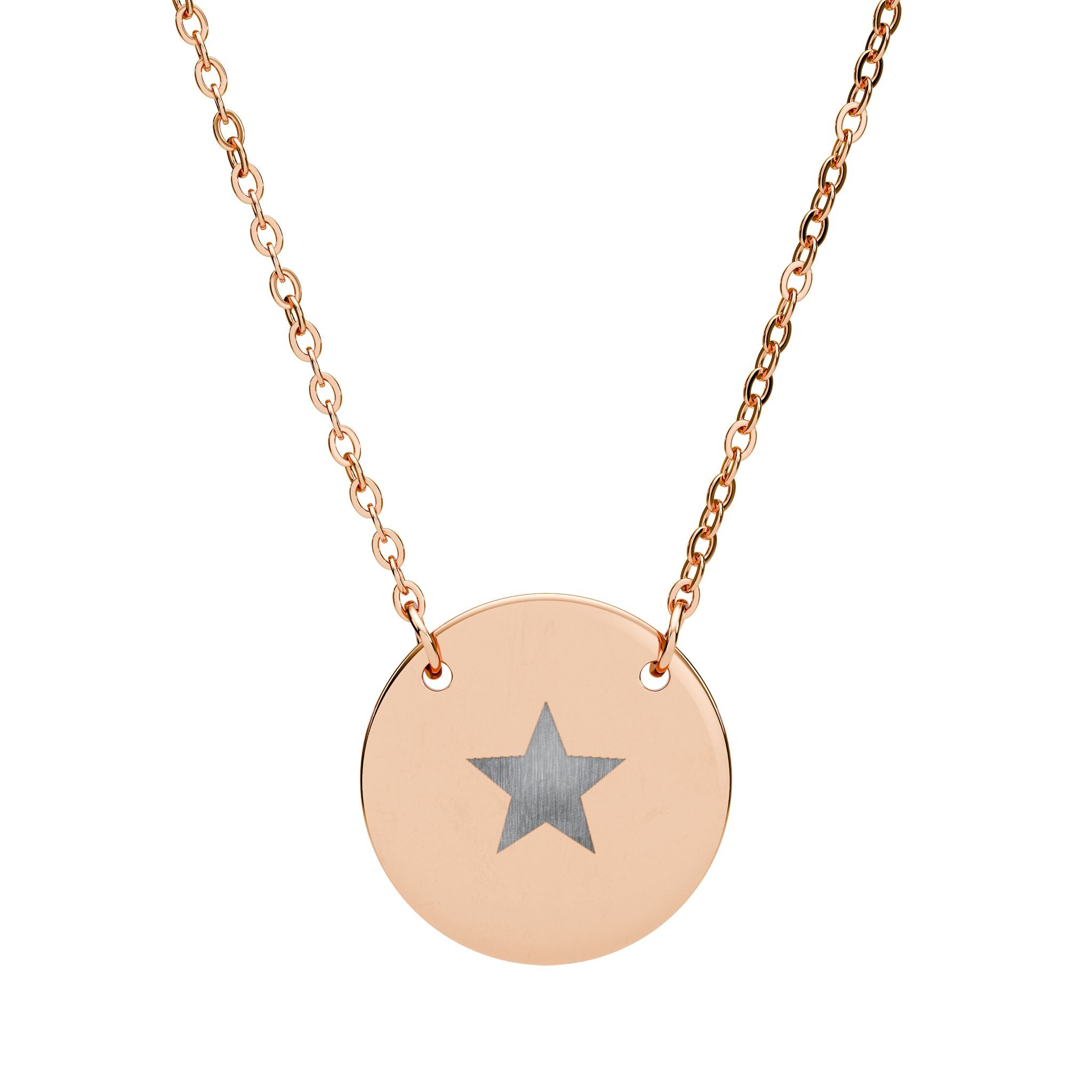 Circle Necklace - Star