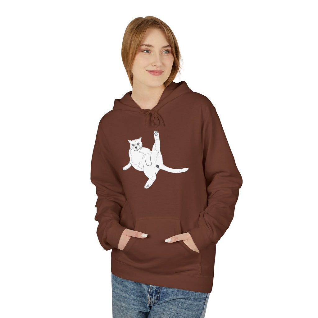 Hoodie - Cat Butt Sketch Design