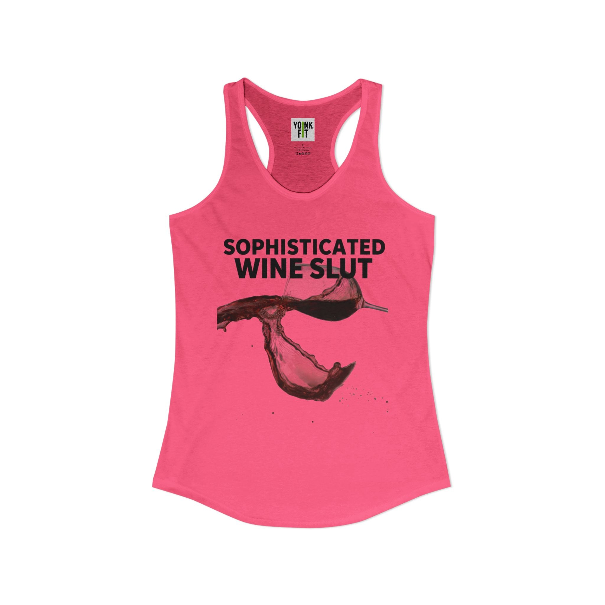 Racerback Tank - wine slut