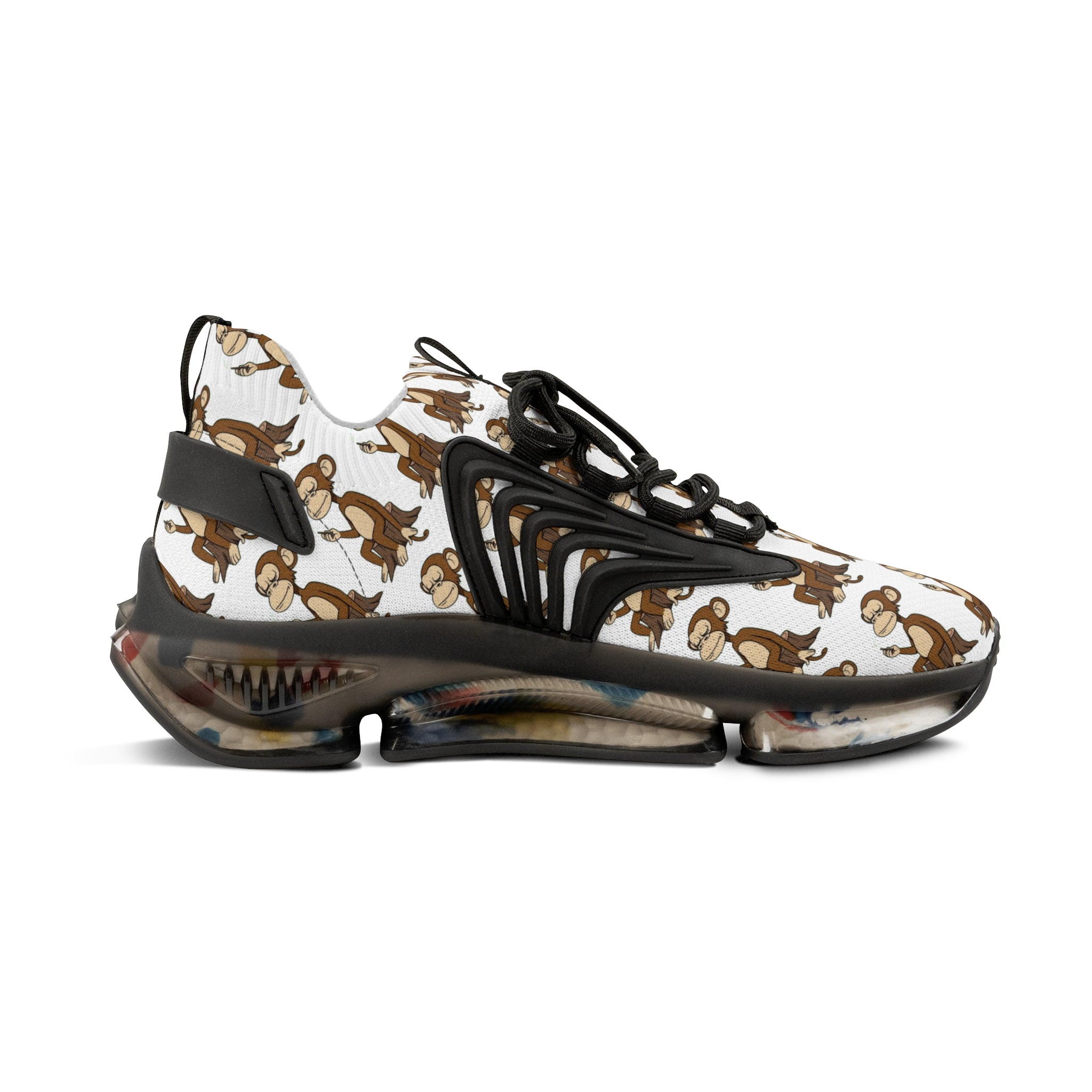 Mesh Sneakers - Smoking Monkey Design